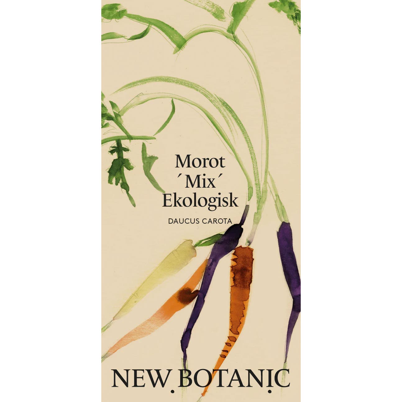 Seed Packet - Carrot 'Mix' Organic