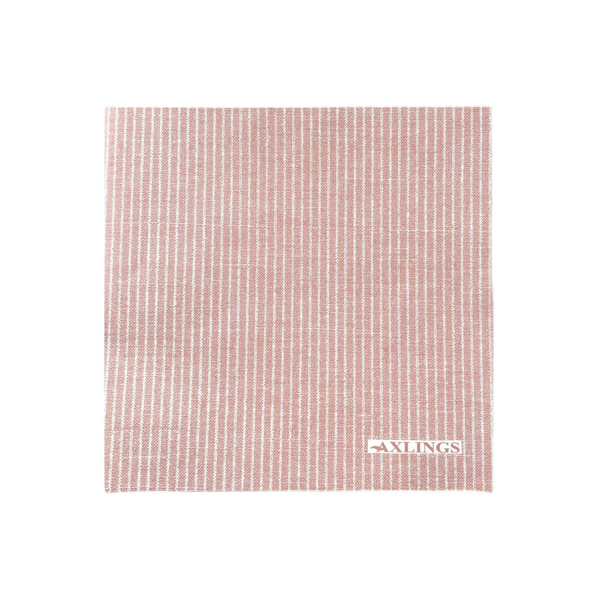 Napkin Pinstripe Pink 40-pack 40x40