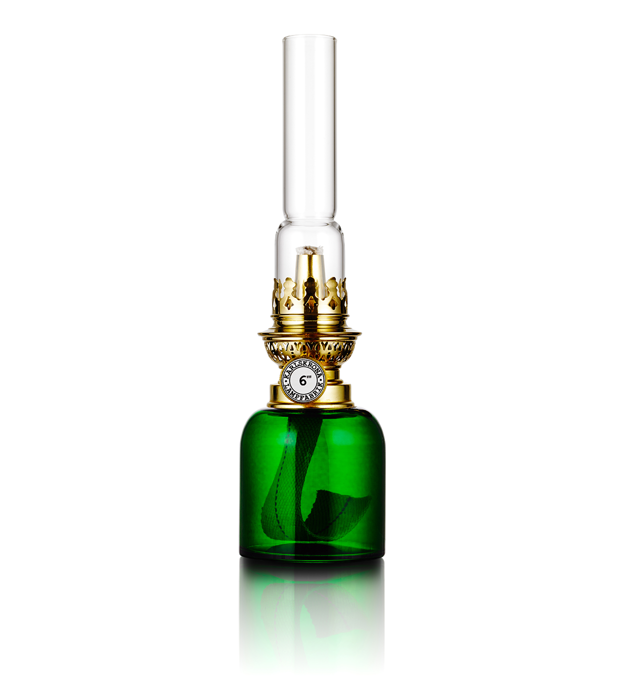Koholmen Kerosene Lamp Green