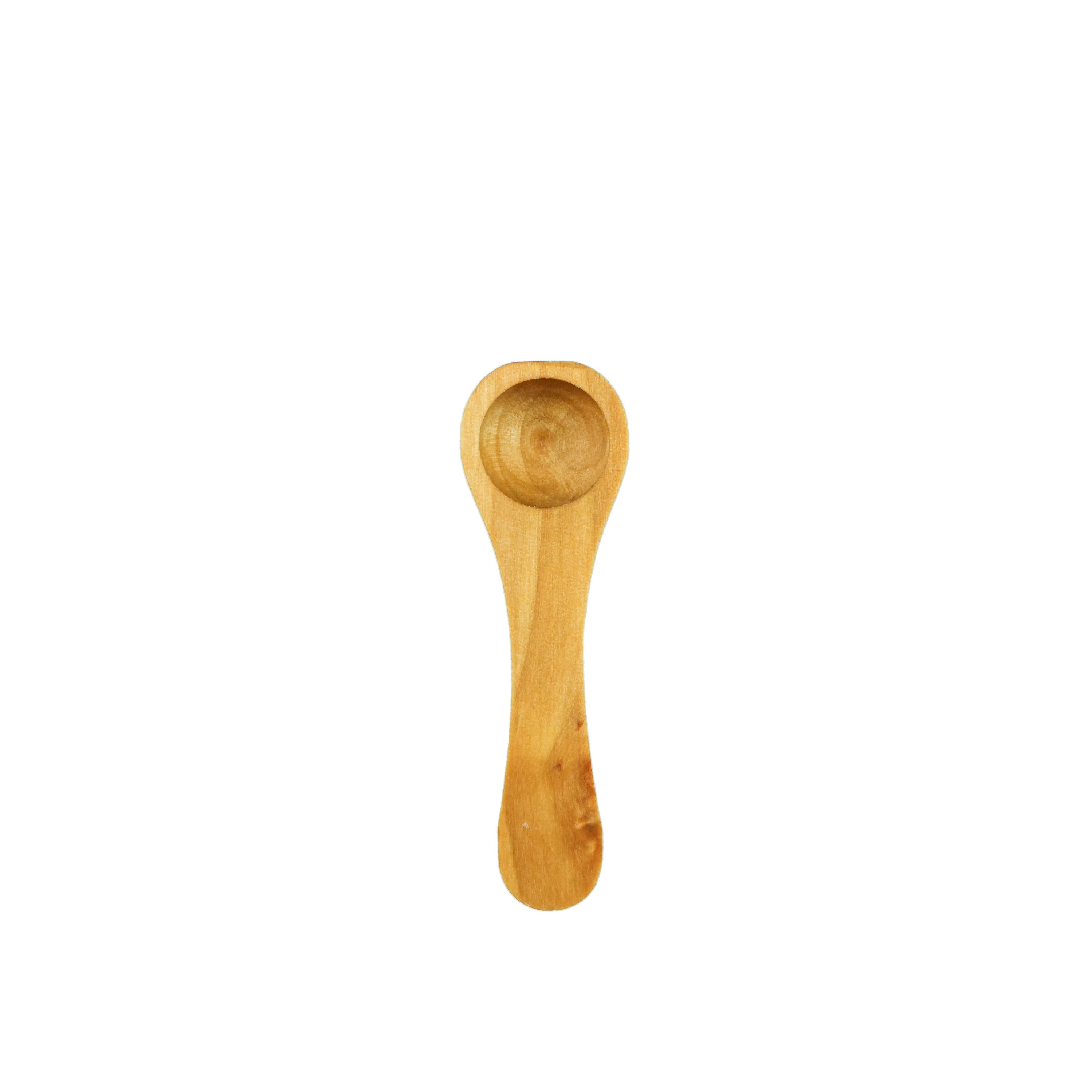 Alder Wood Salt Spoon