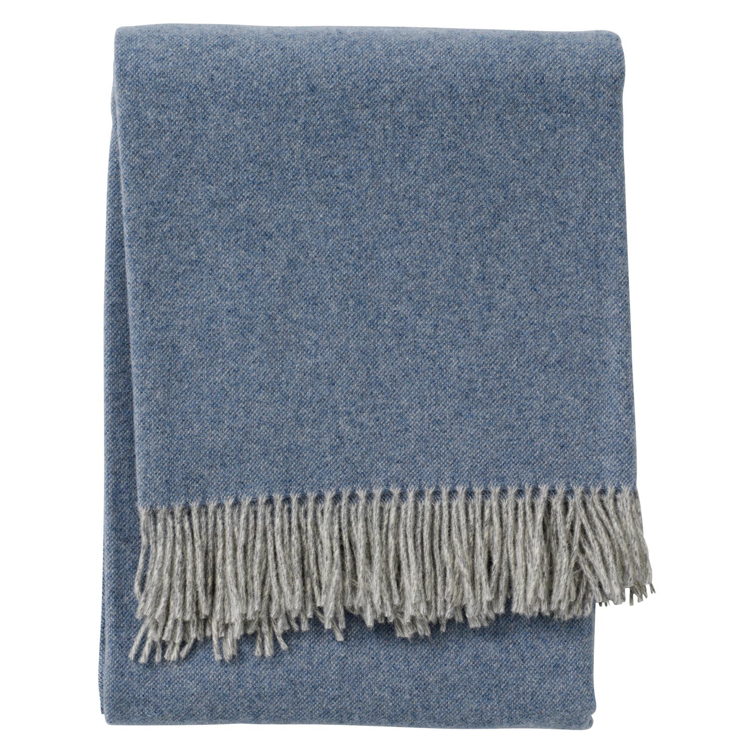 Throw Blanket Ulli Merino Wool Blue