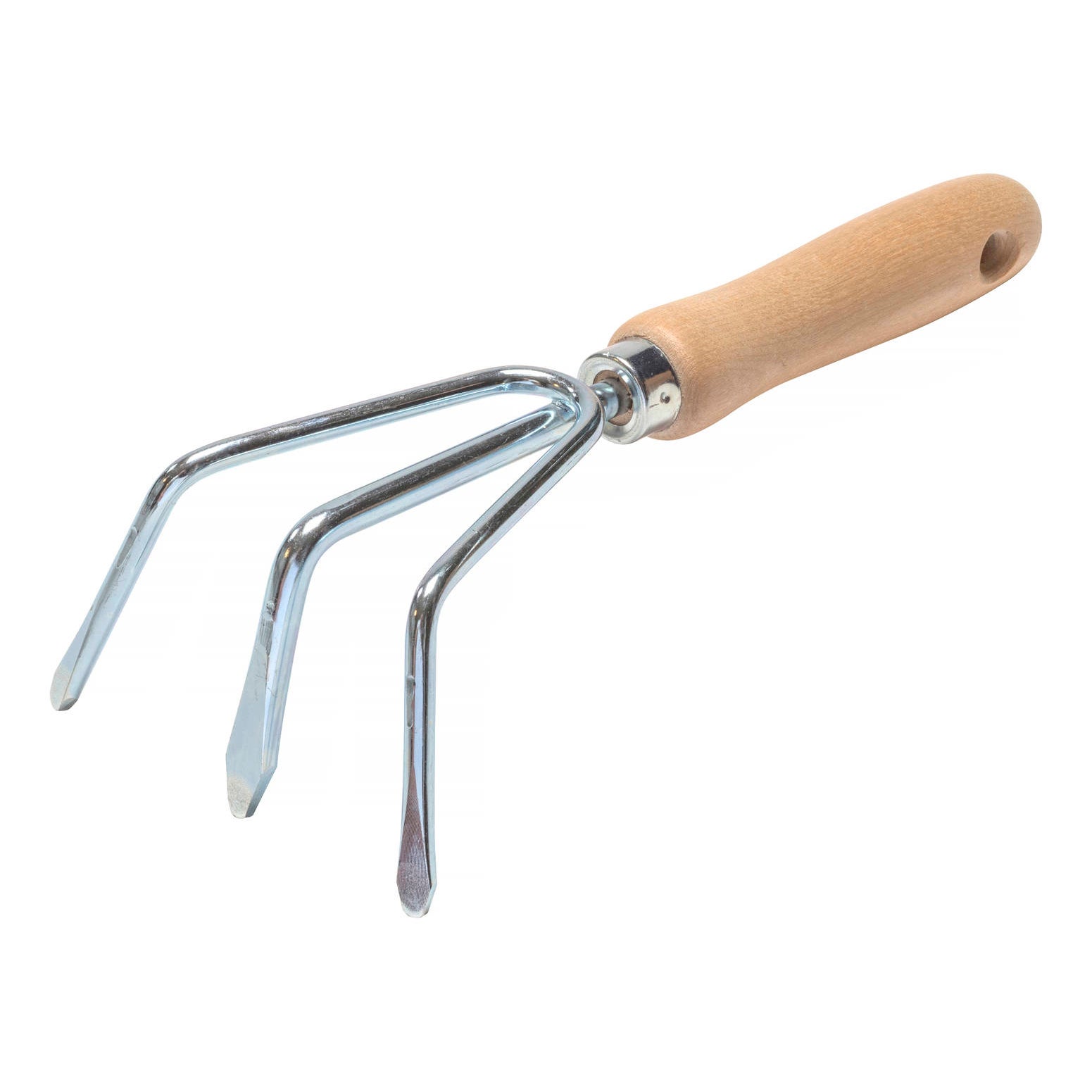 Rake with Wooden Handle