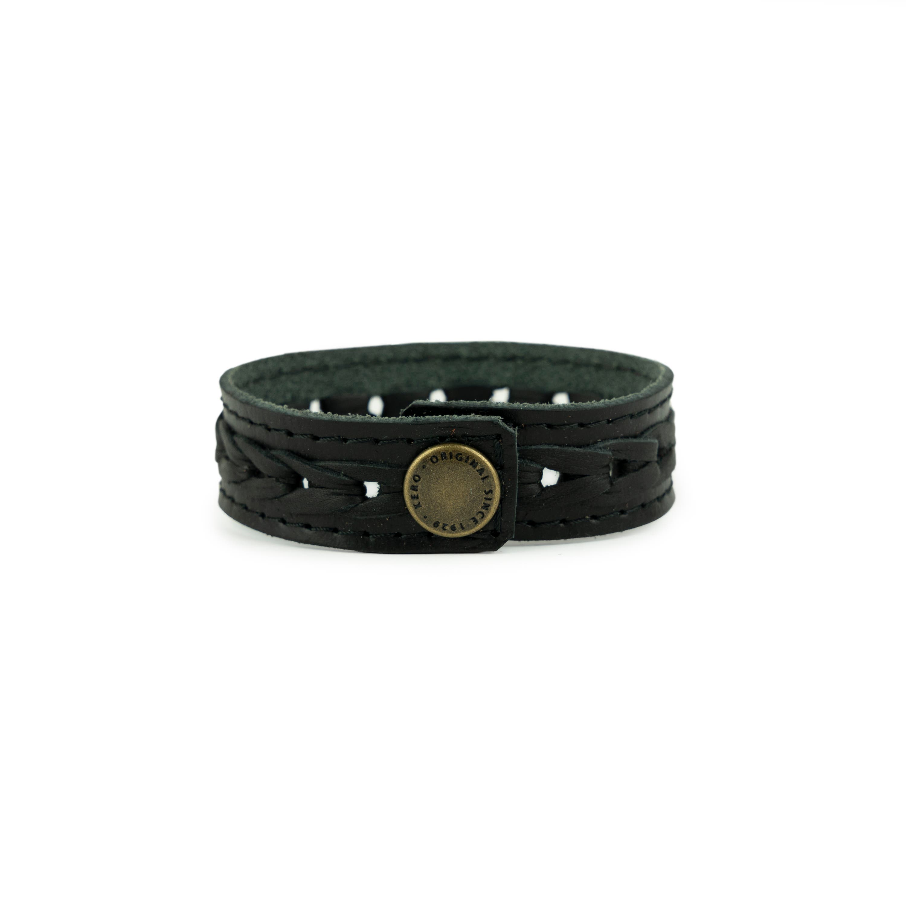 Black Leather Bracelet