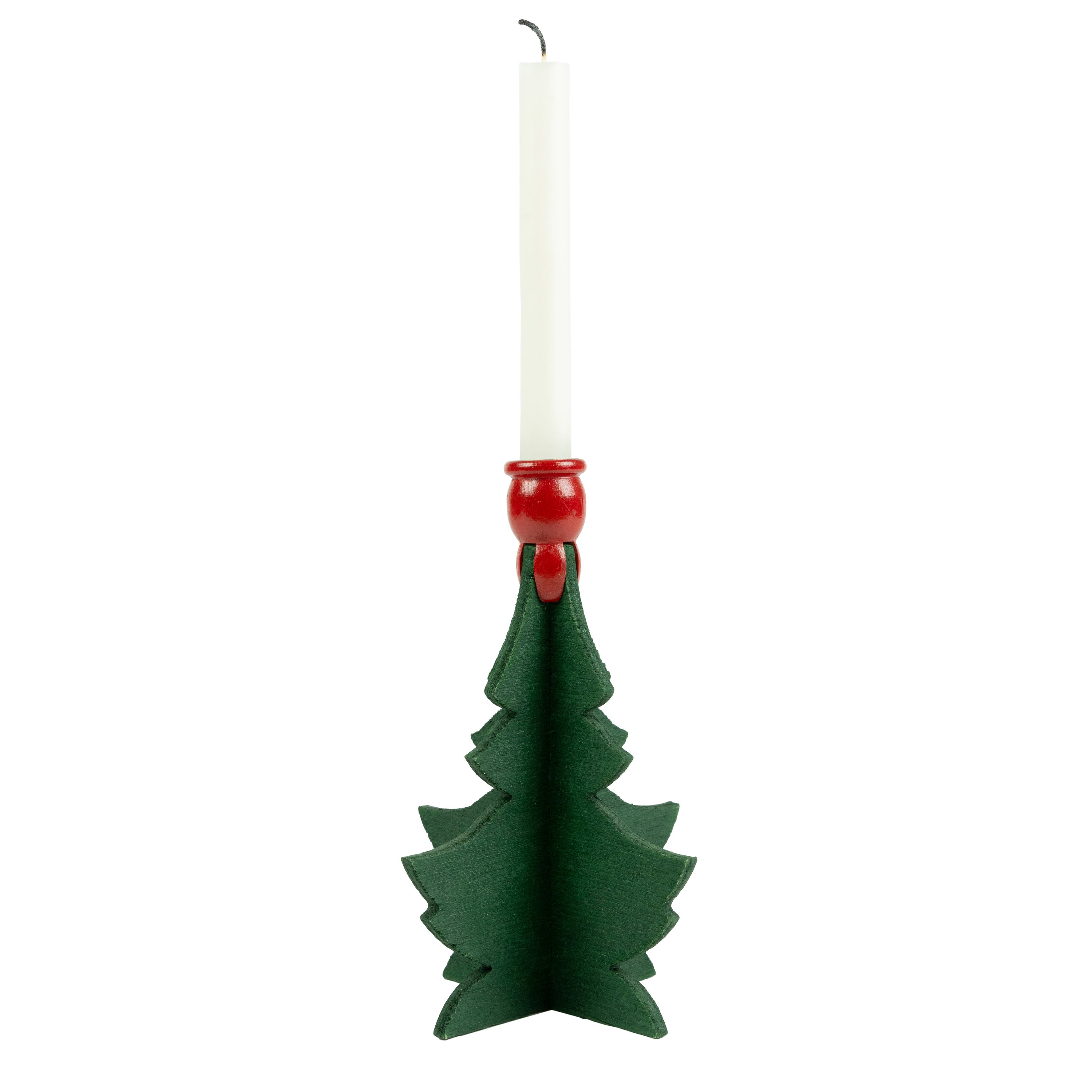 Candle Holder Christmas Tree 1 Candle