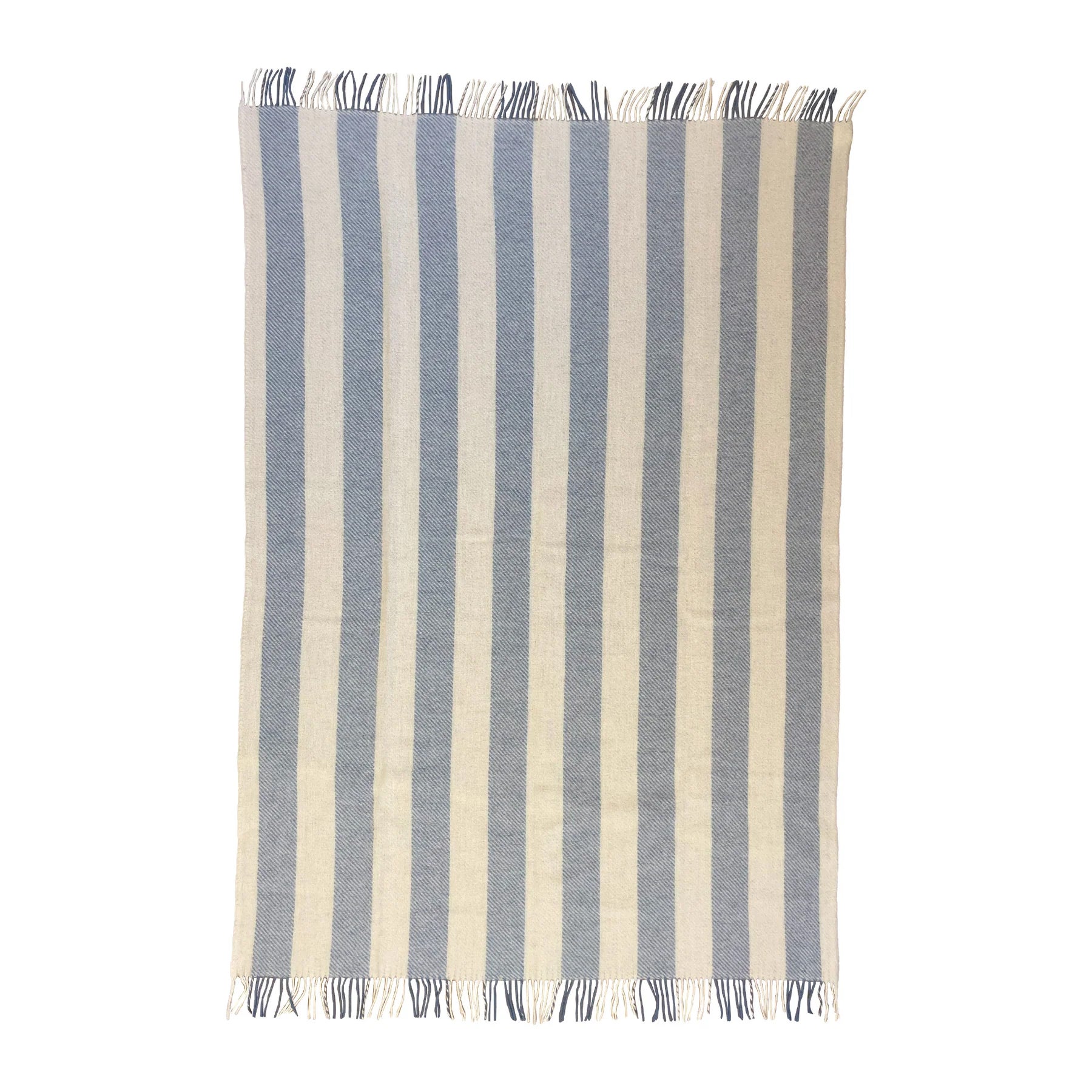 Klippan Gotland Stripe Throw Sky Blue 130x200 cm