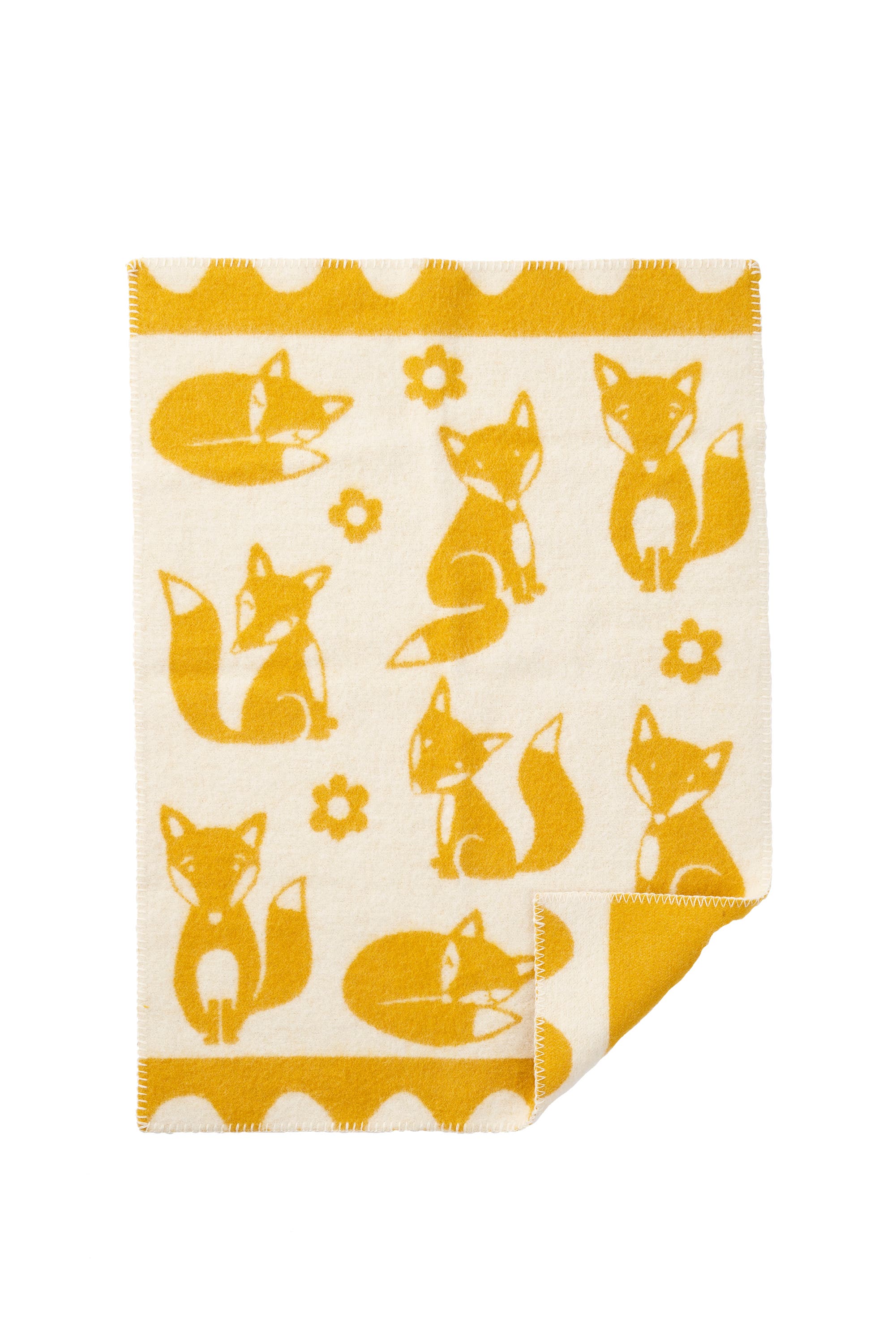 Klippan Baby Plaid Fox Saffron