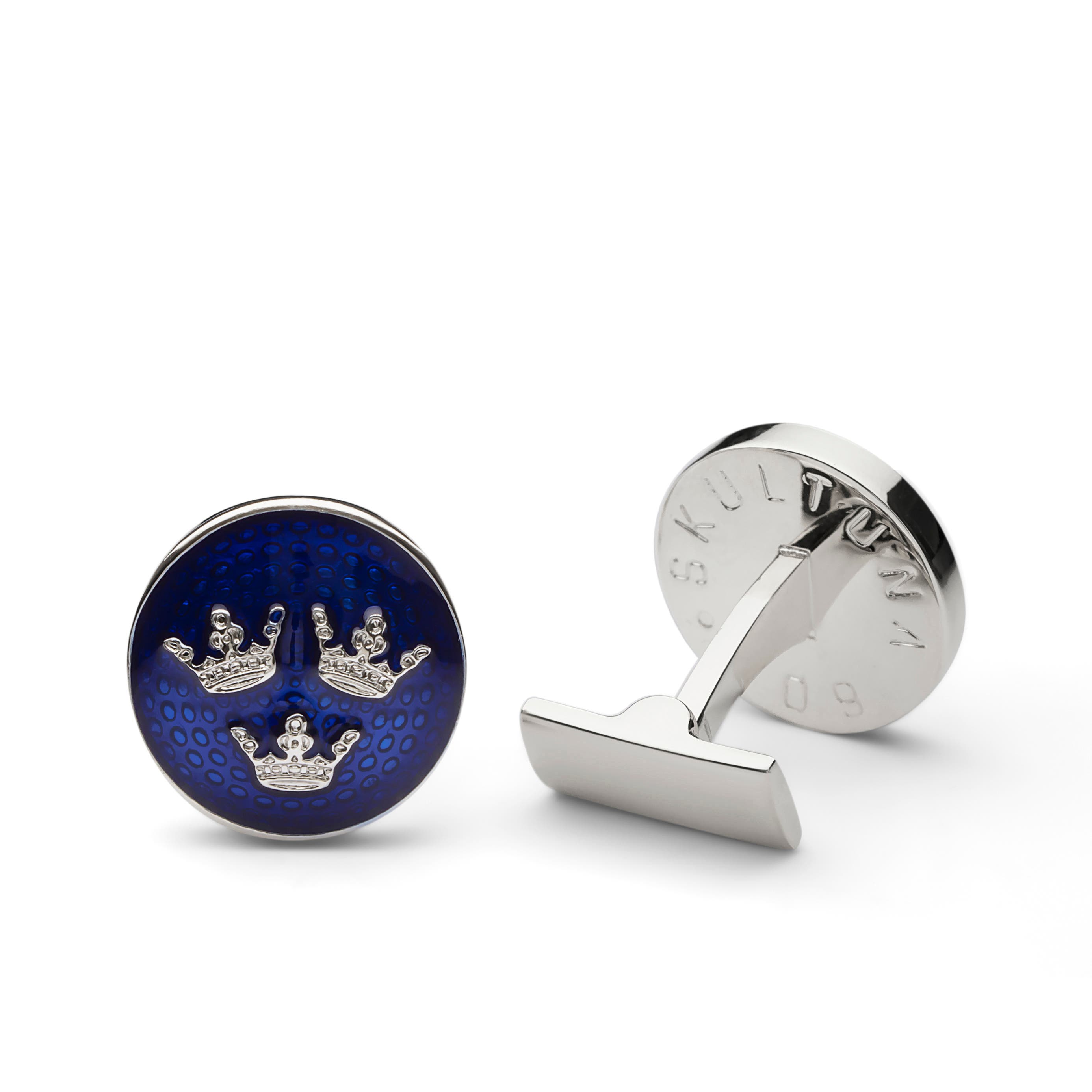 Skultuna Cufflinks Three Crowns