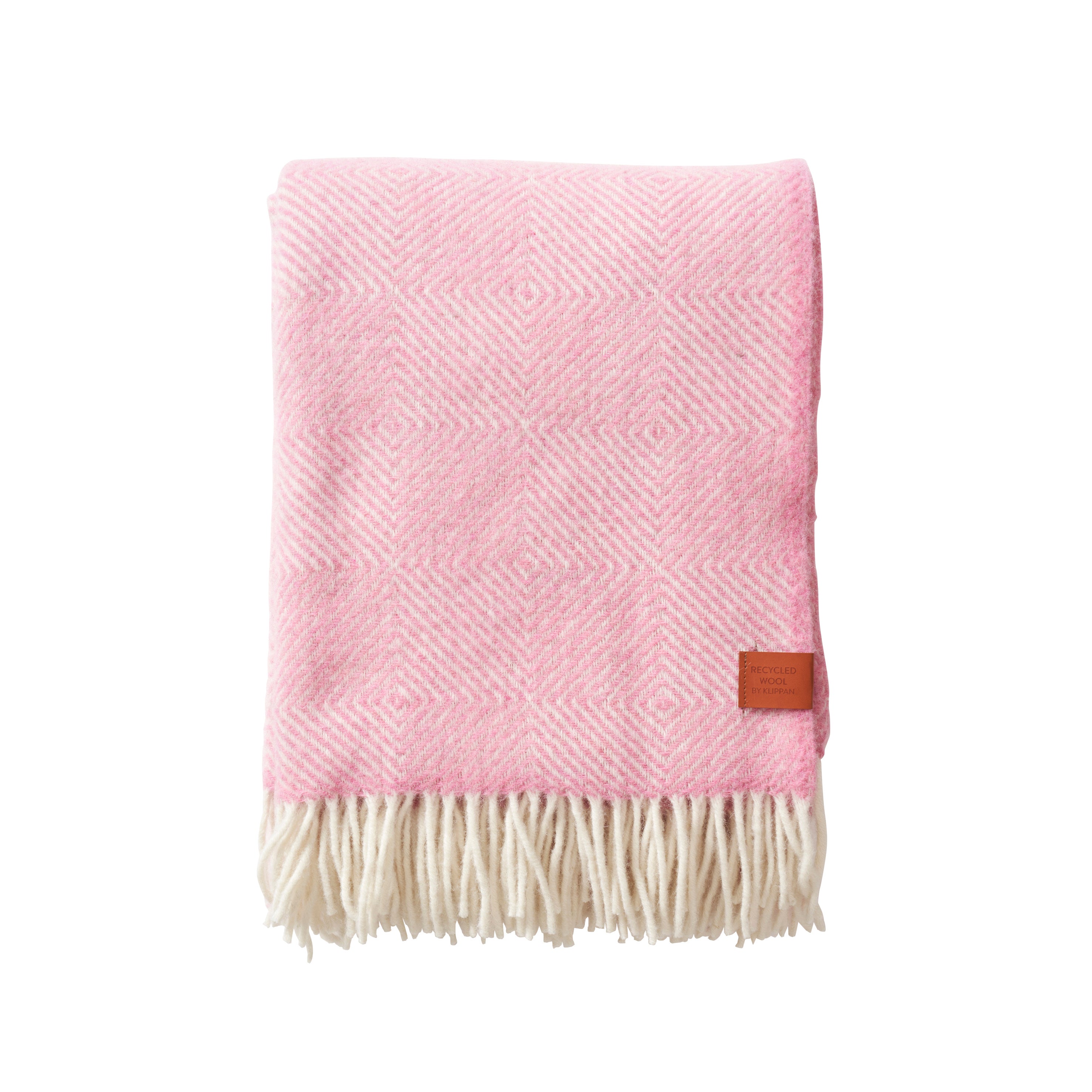 Klippan Pläd Gooseye Rosa