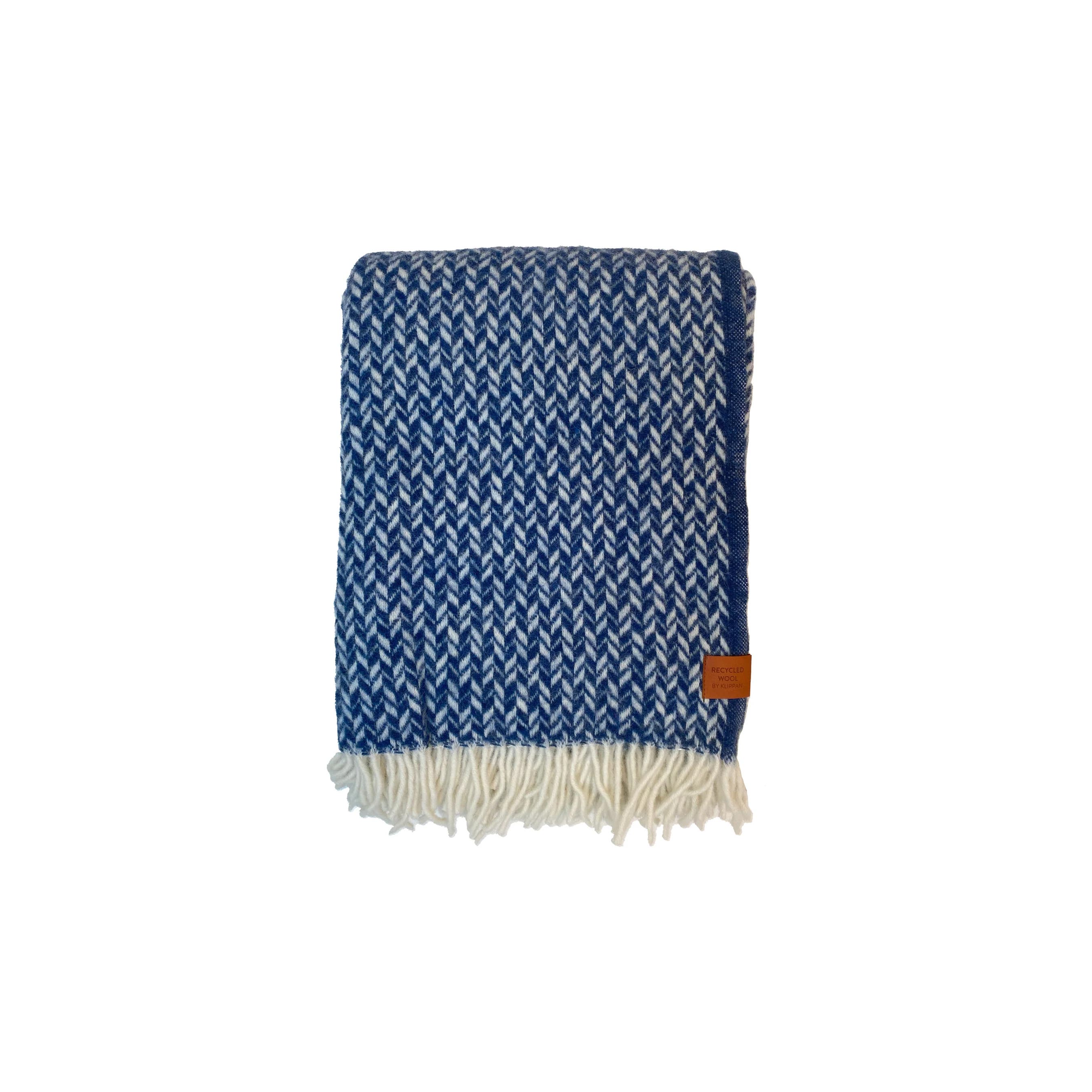 Klippan Plaid Lovik Deep Blue