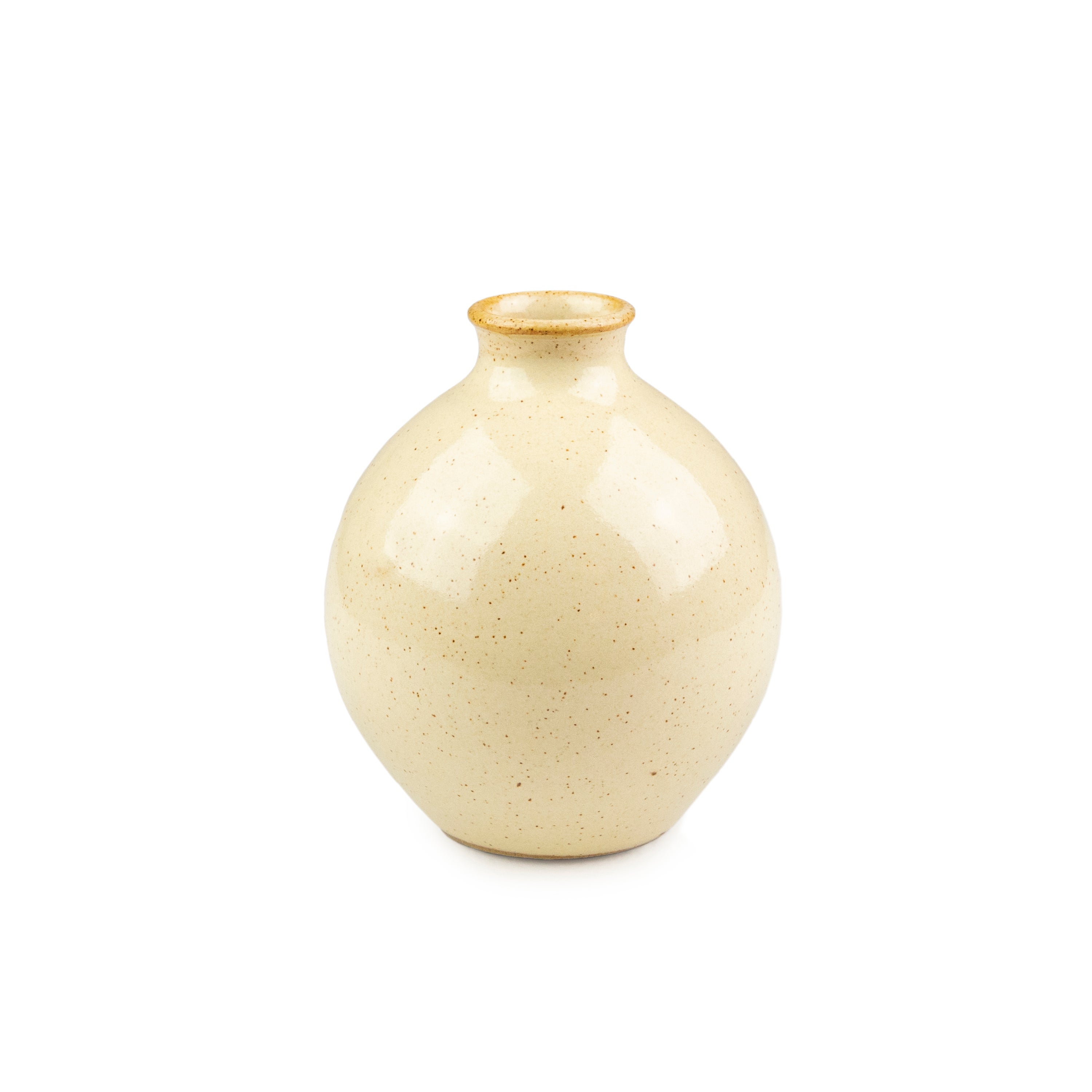 Vase Round Yellow