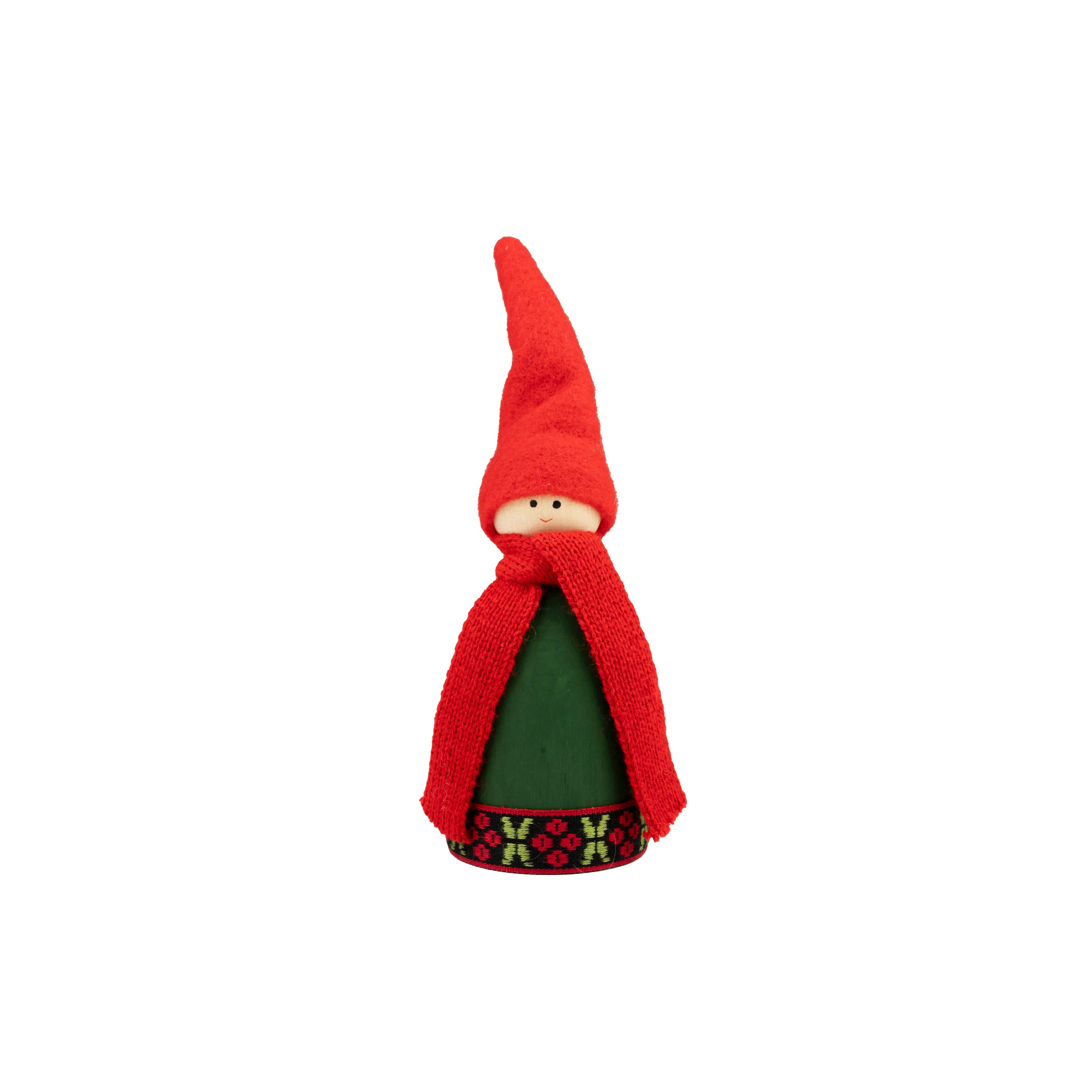 Tomte Benny Grön 17 cm