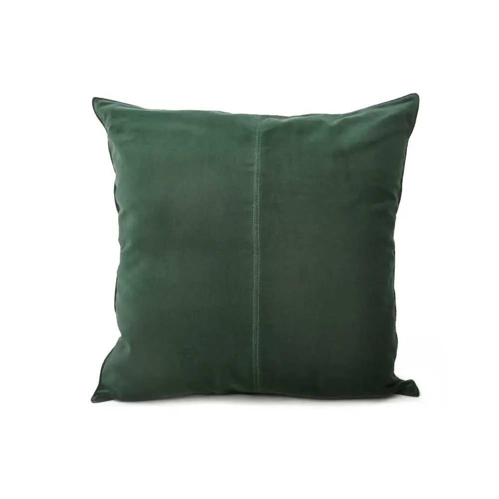 Cushion Cover Velvet Green 50x50 cm