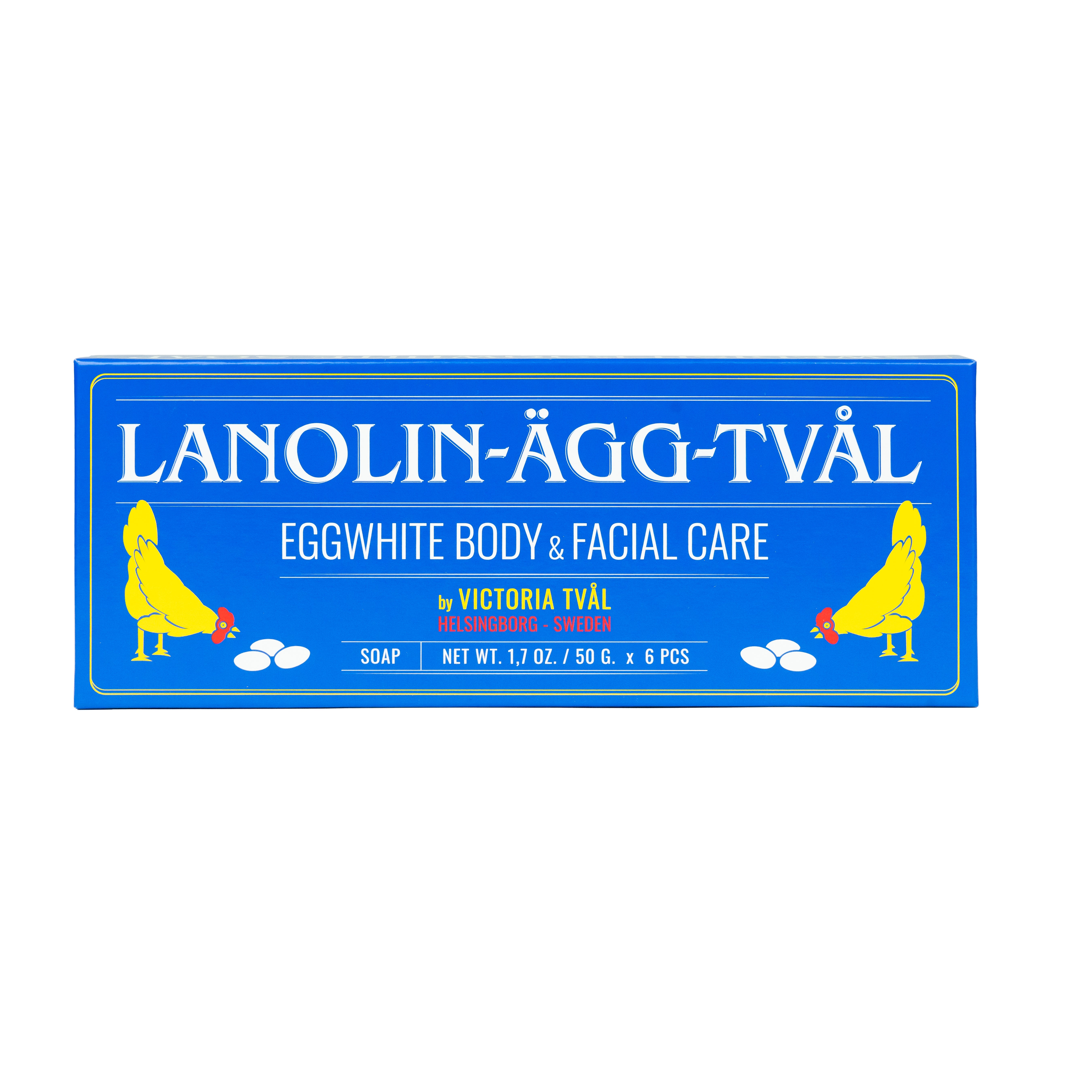 Victoria Lanoline Egg Soap 6-Pack
