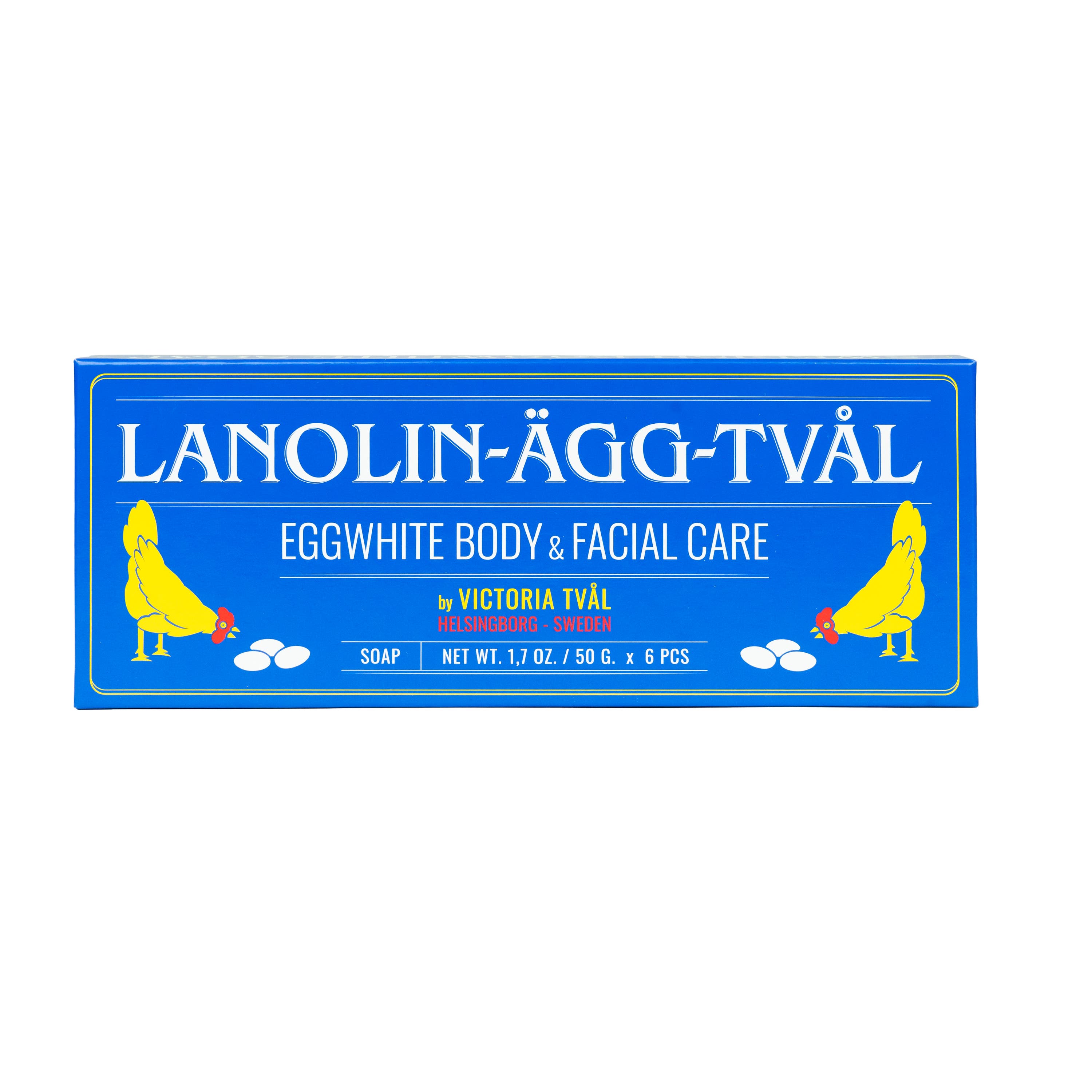 Victoria Lanoline Egg Soap 6-Pack