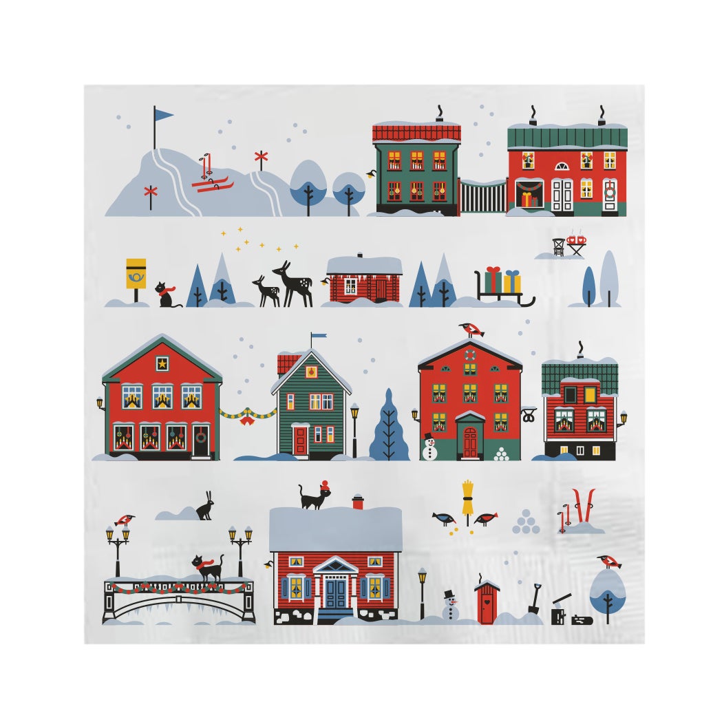 Servett Scandinavian Winter