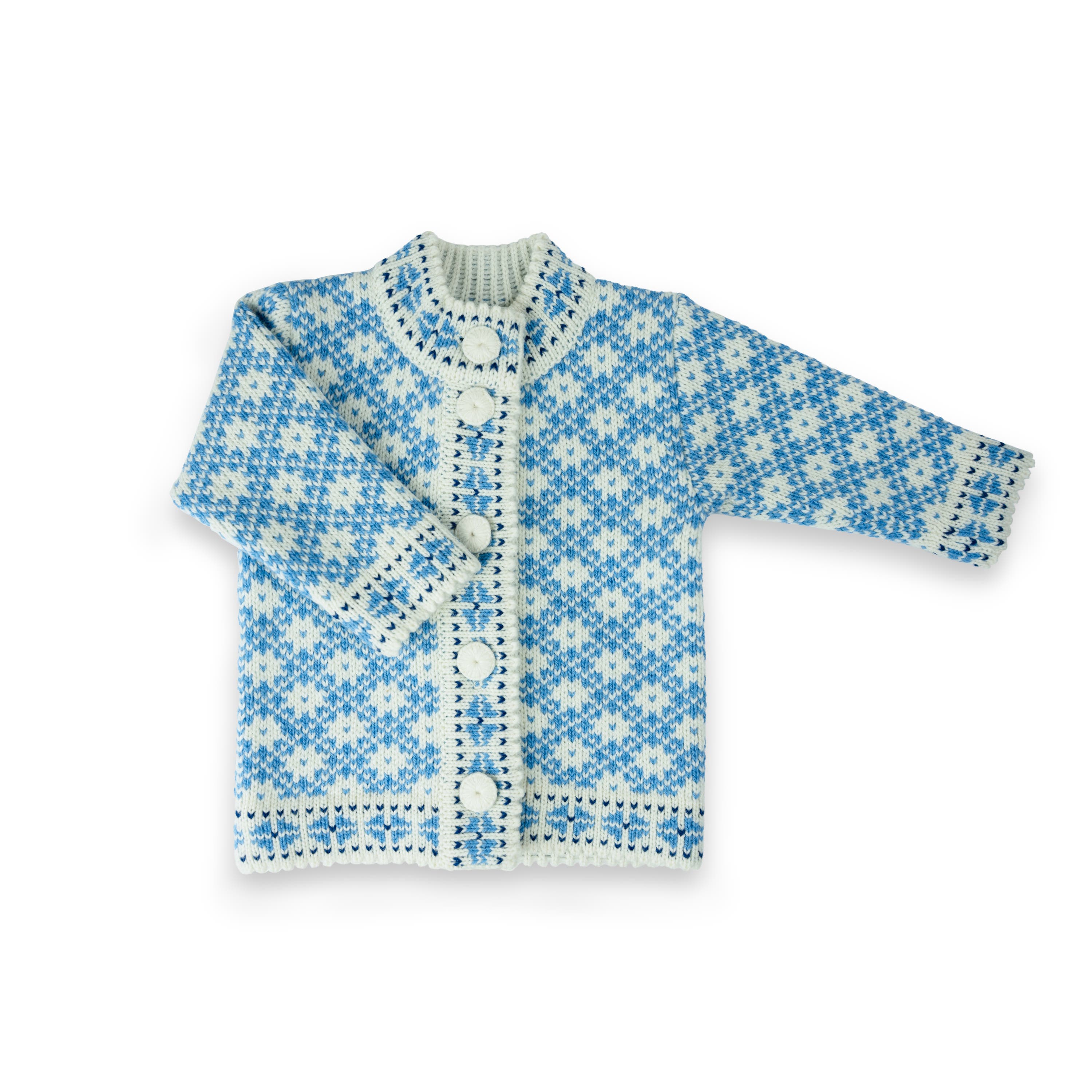 Children’s Cardigan Light Blue