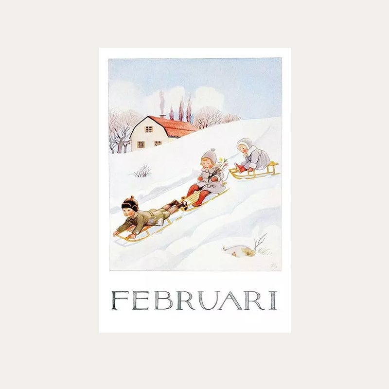 Monthly Card Beskow February