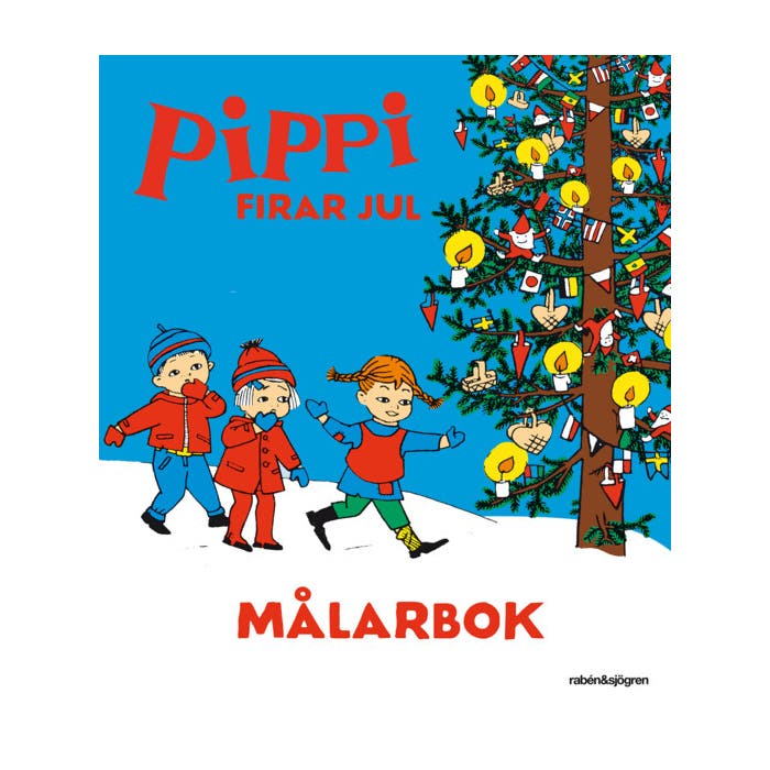 Pippi Celebrates Christmas – Coloring Book