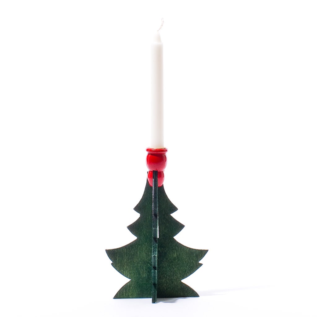 Ljusstake Julgran 1 ljus