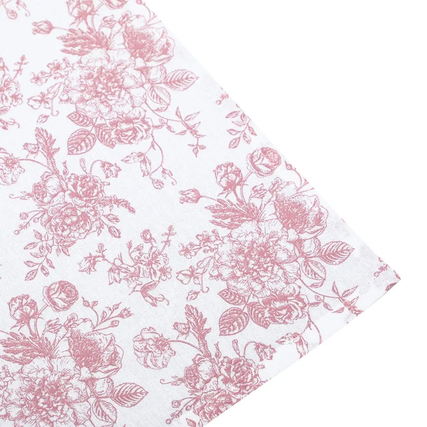 Kökshandduk Linnea Rosa Blommig 50x70 cm
