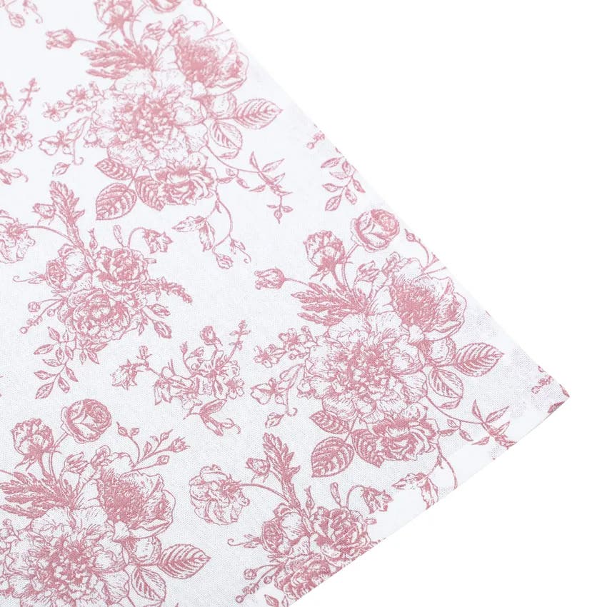 Kökshandduk Linnea Rosa Blommig 50x70 cm
