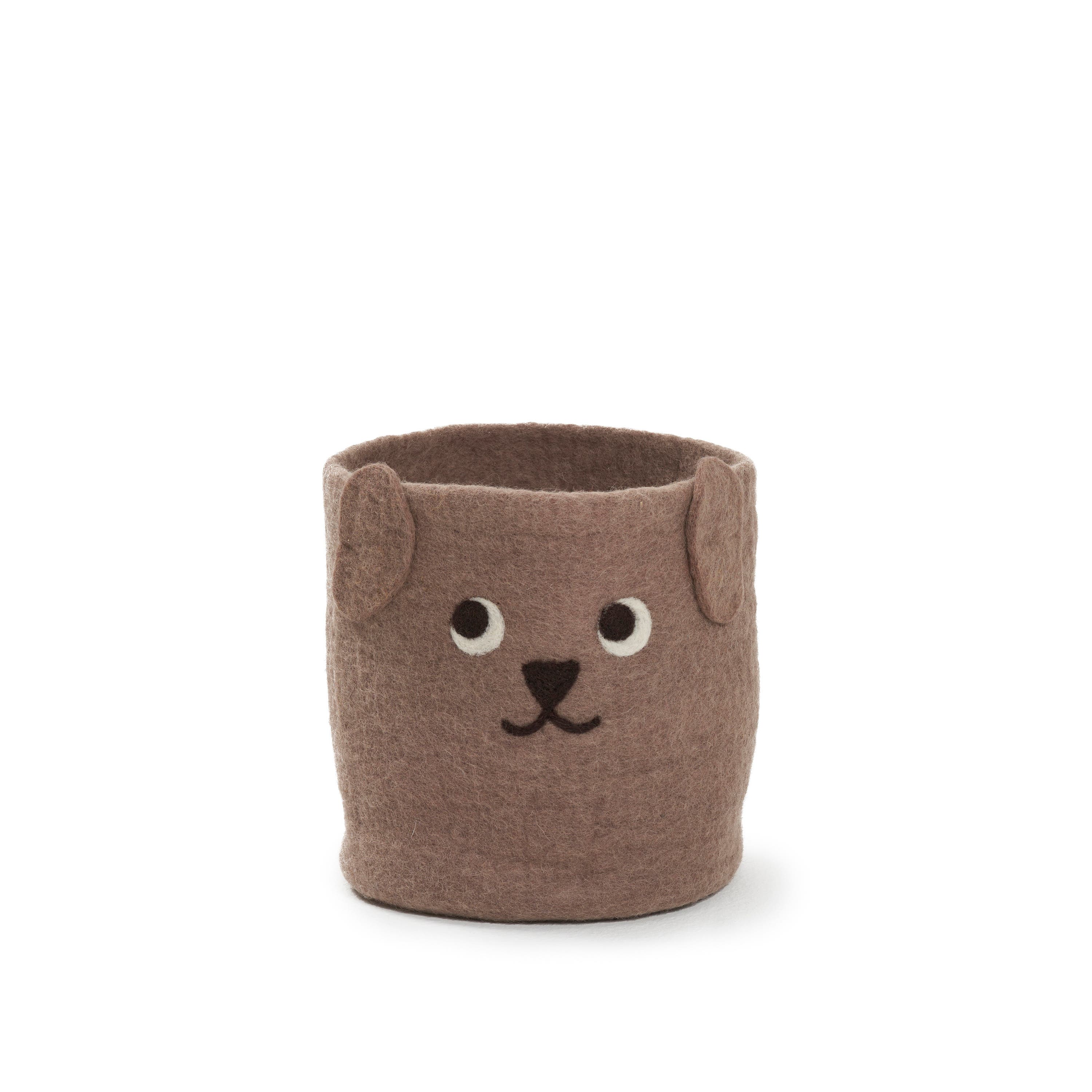 Klippan Pully Grey Felt Basket