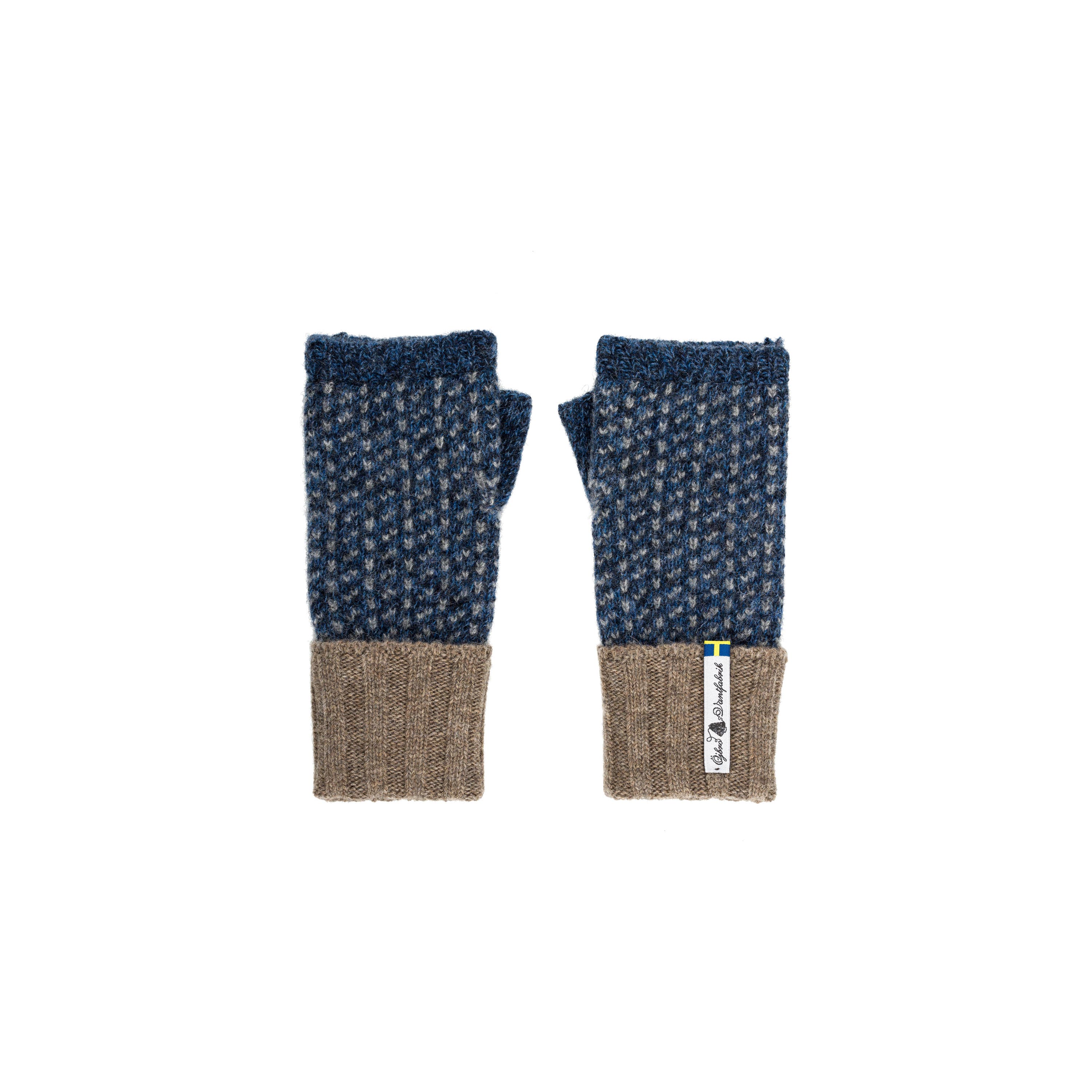 Wrist Warmer Merino Wool Skaftö Navy