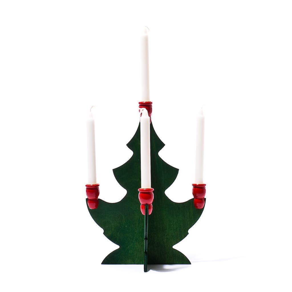 Ljusstake Julgran 5 ljus