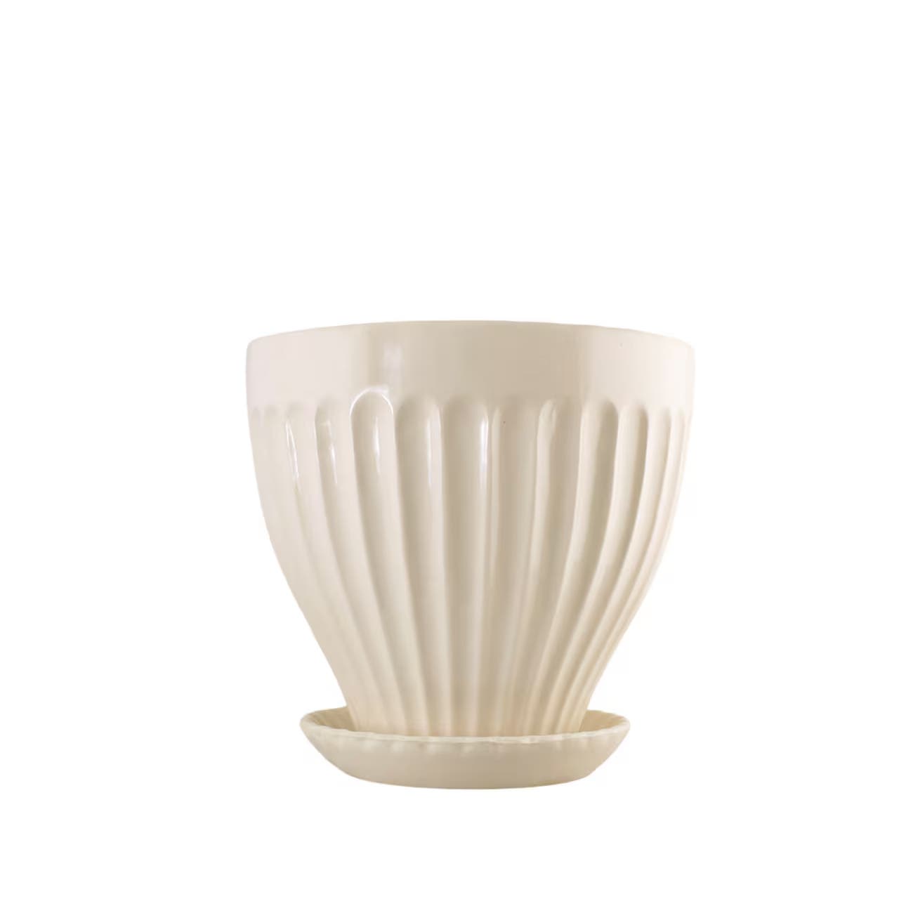 Kruka Anna 17 cm Krämvit