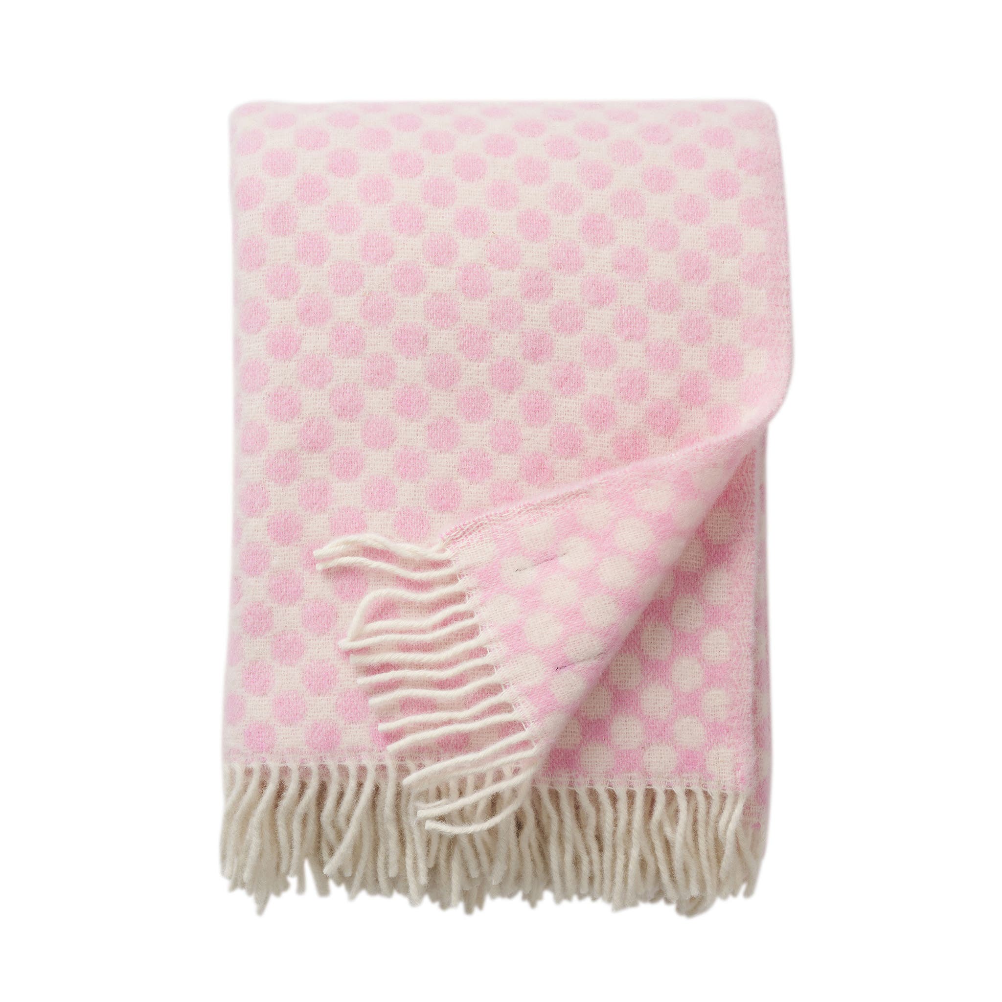 Klippan Blanket Gotland Dots Pink