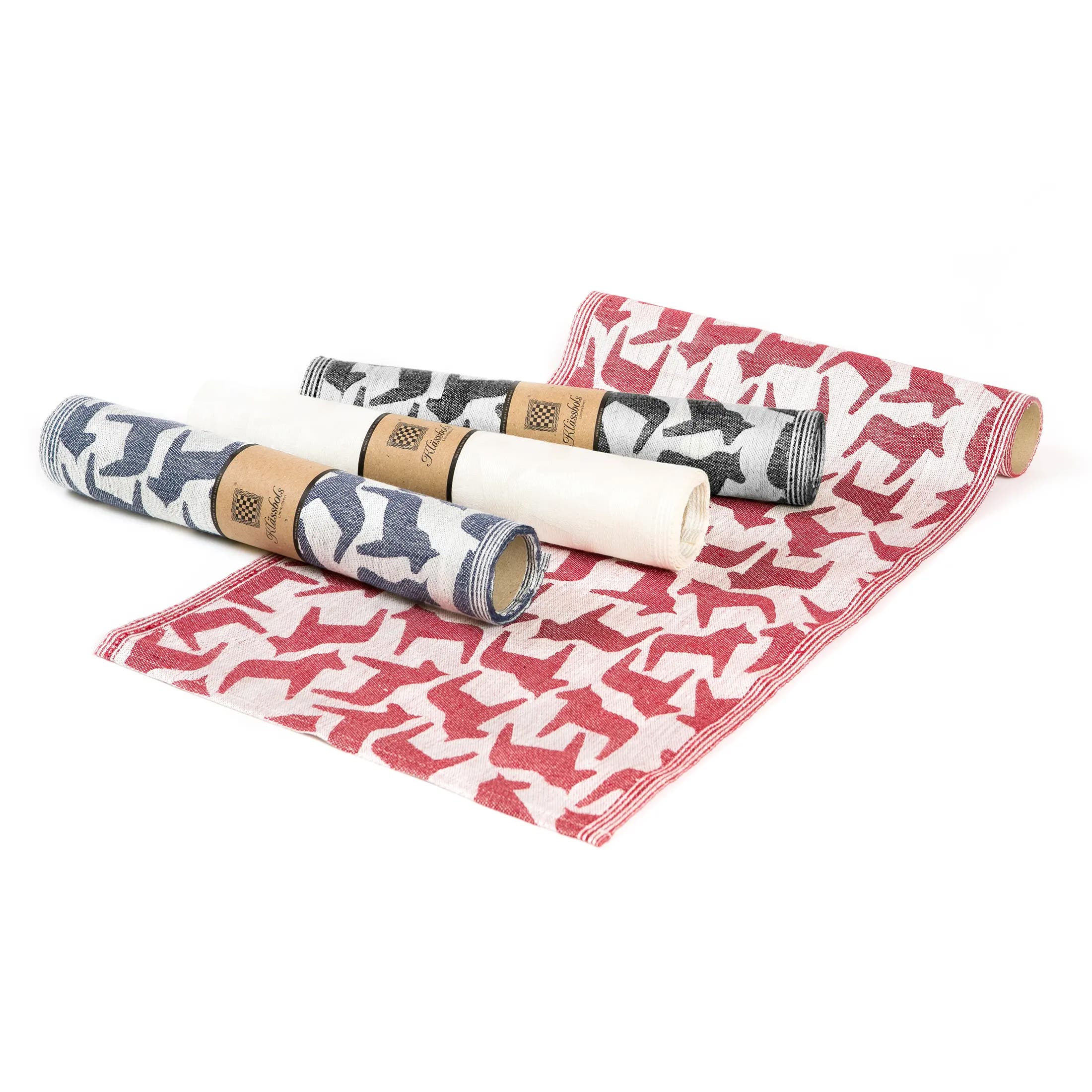 Table Runner Dala Horse Red 35x110