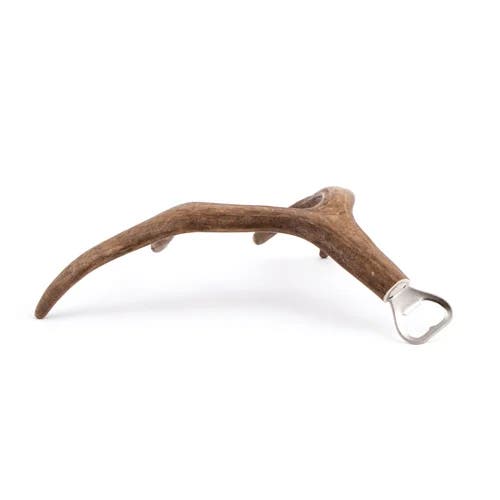 Large Bottle Opener in Reindeer Antler