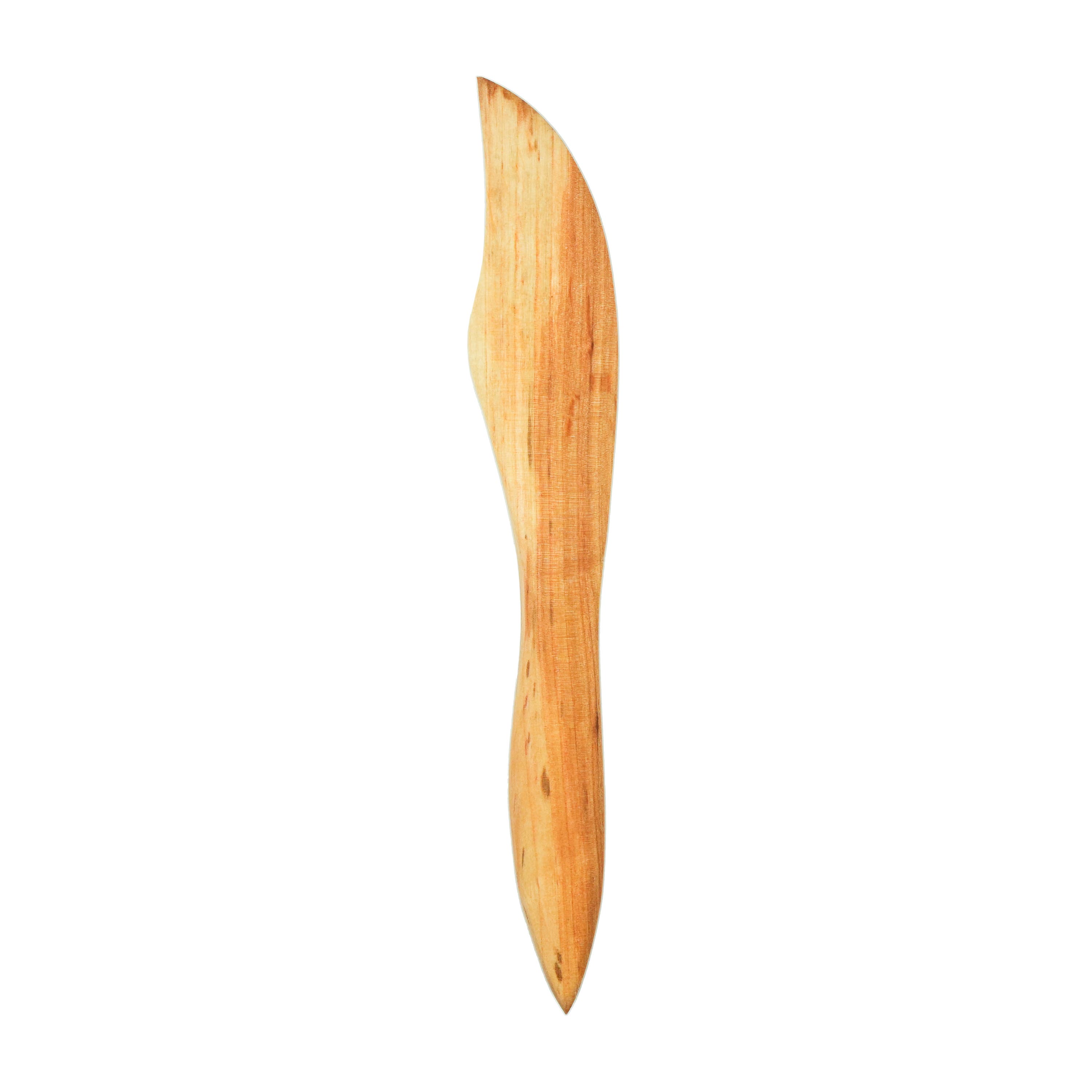 Crafted Alder Wood Butter Knife