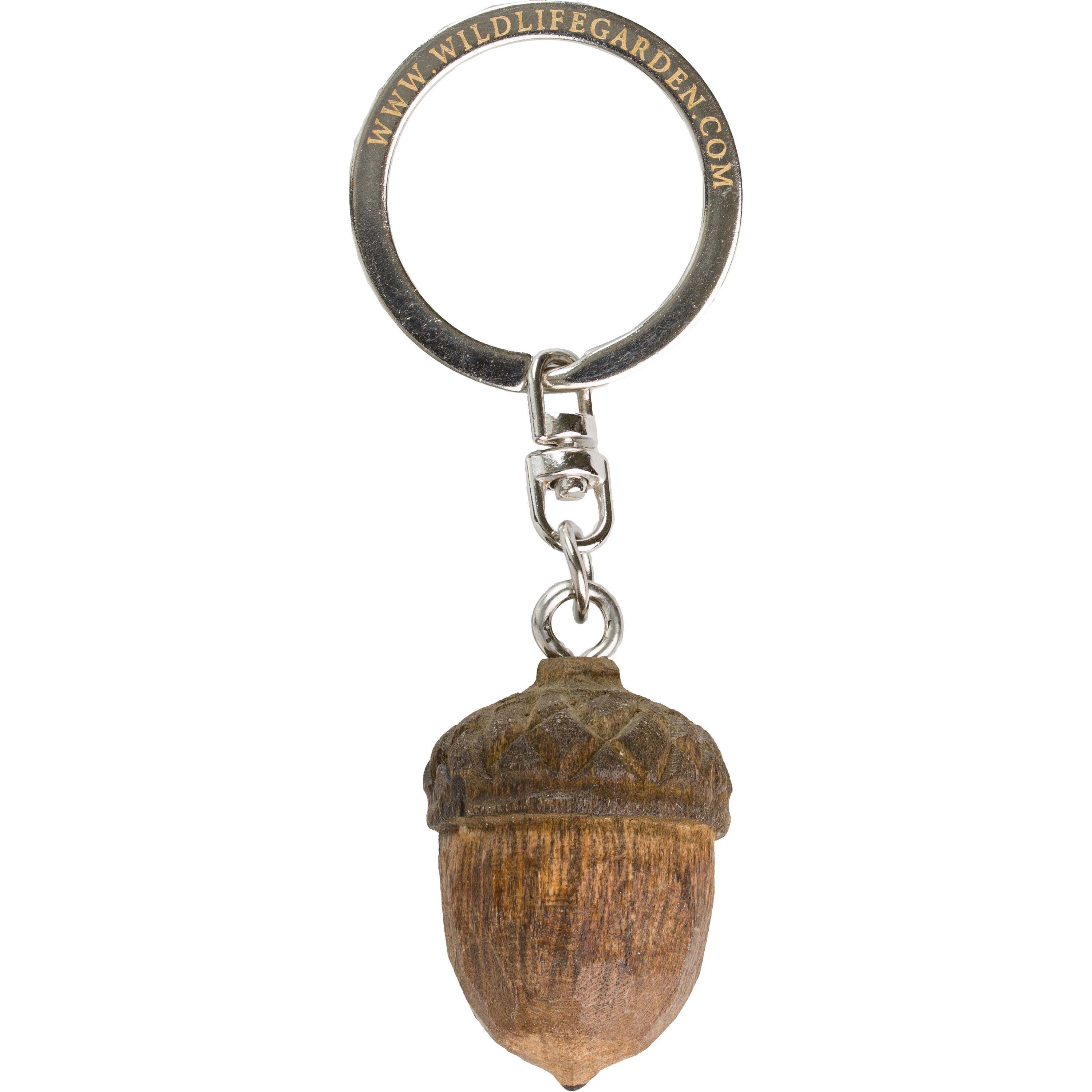 Pine Cone Keyring Wood