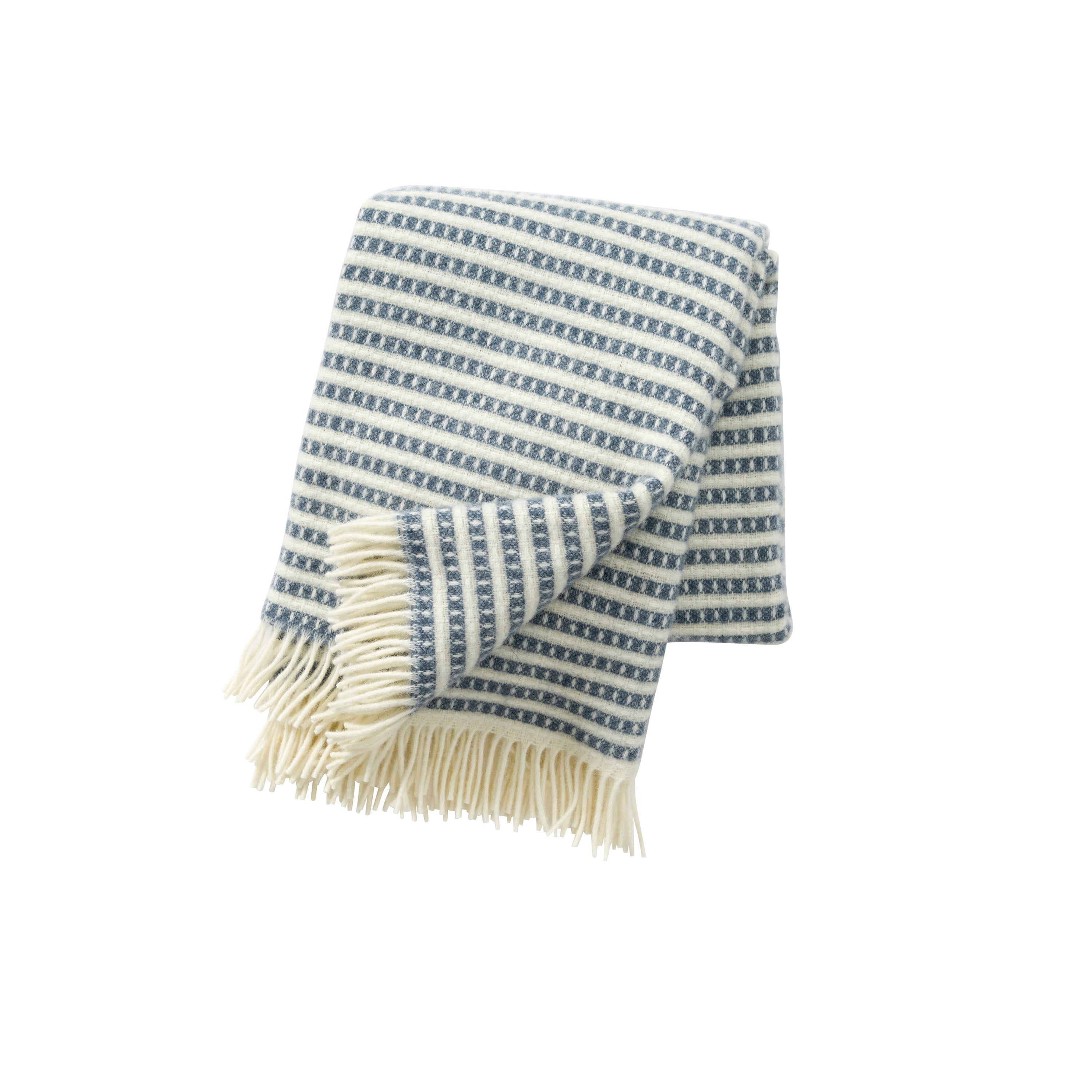 Klippan Pläd Olle Rökblå