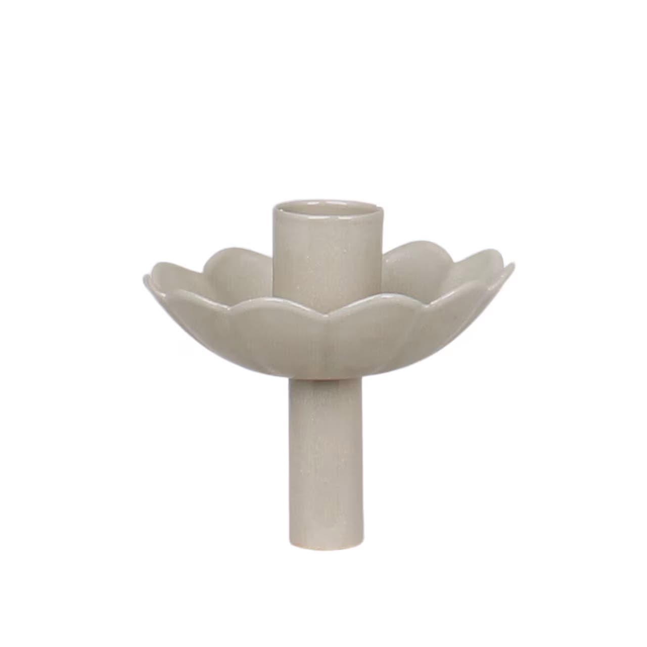 Candle Holder Ingrid Beige