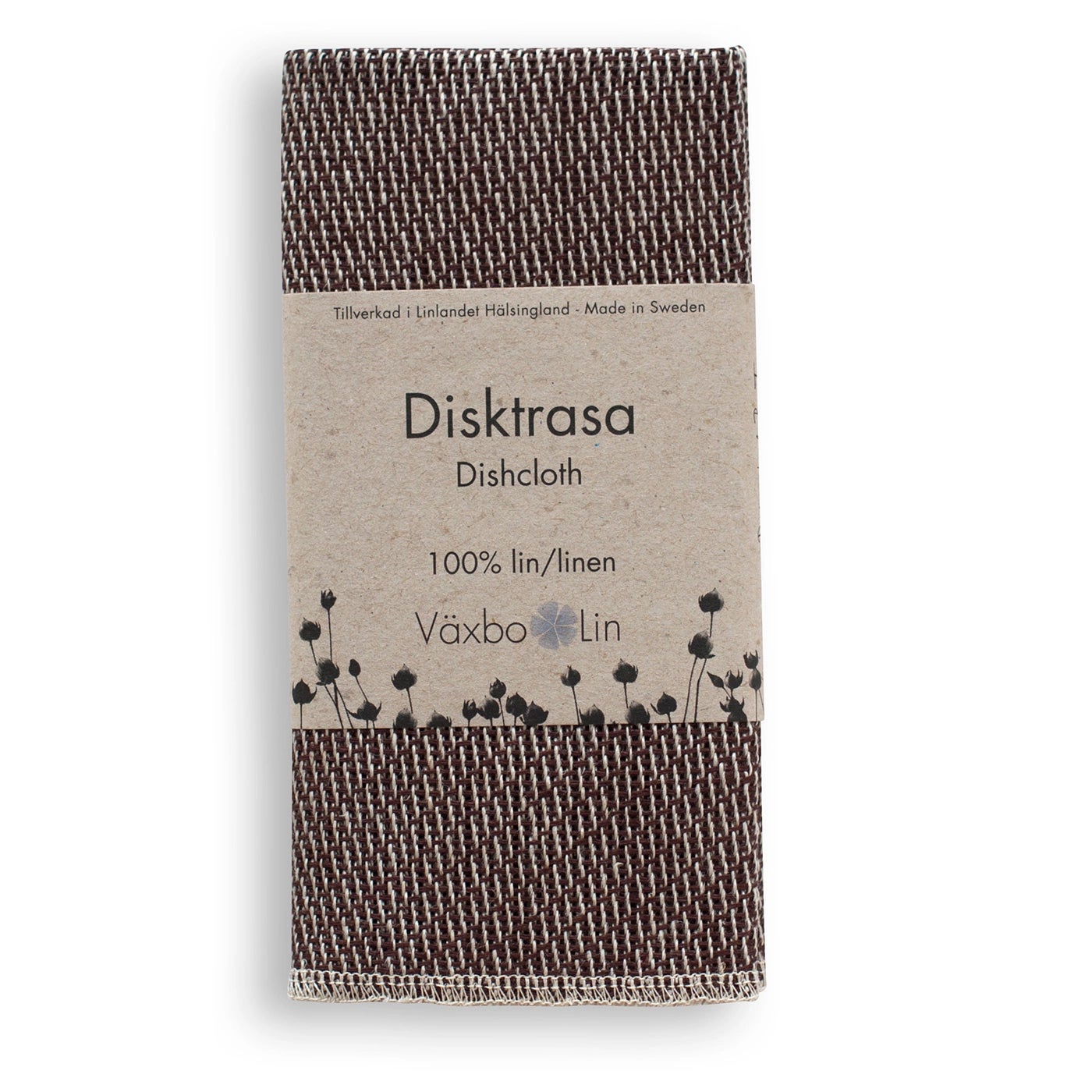 Dish Cloth Växbo Lin Brown