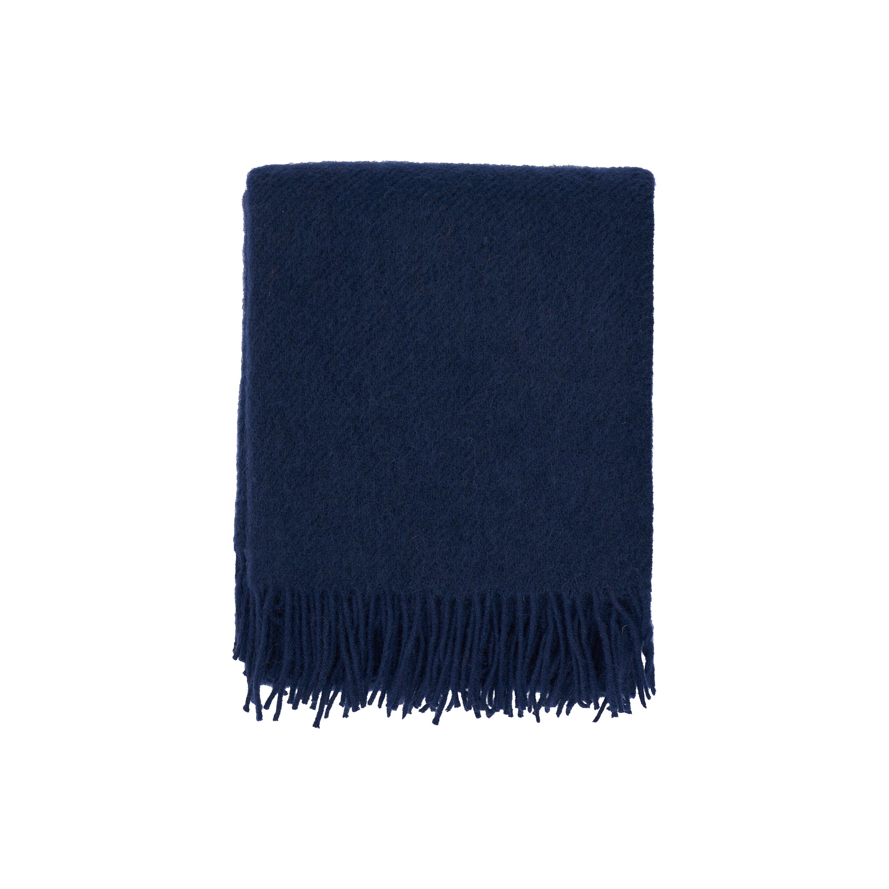 Klippan Pläd Gotland Marinblå