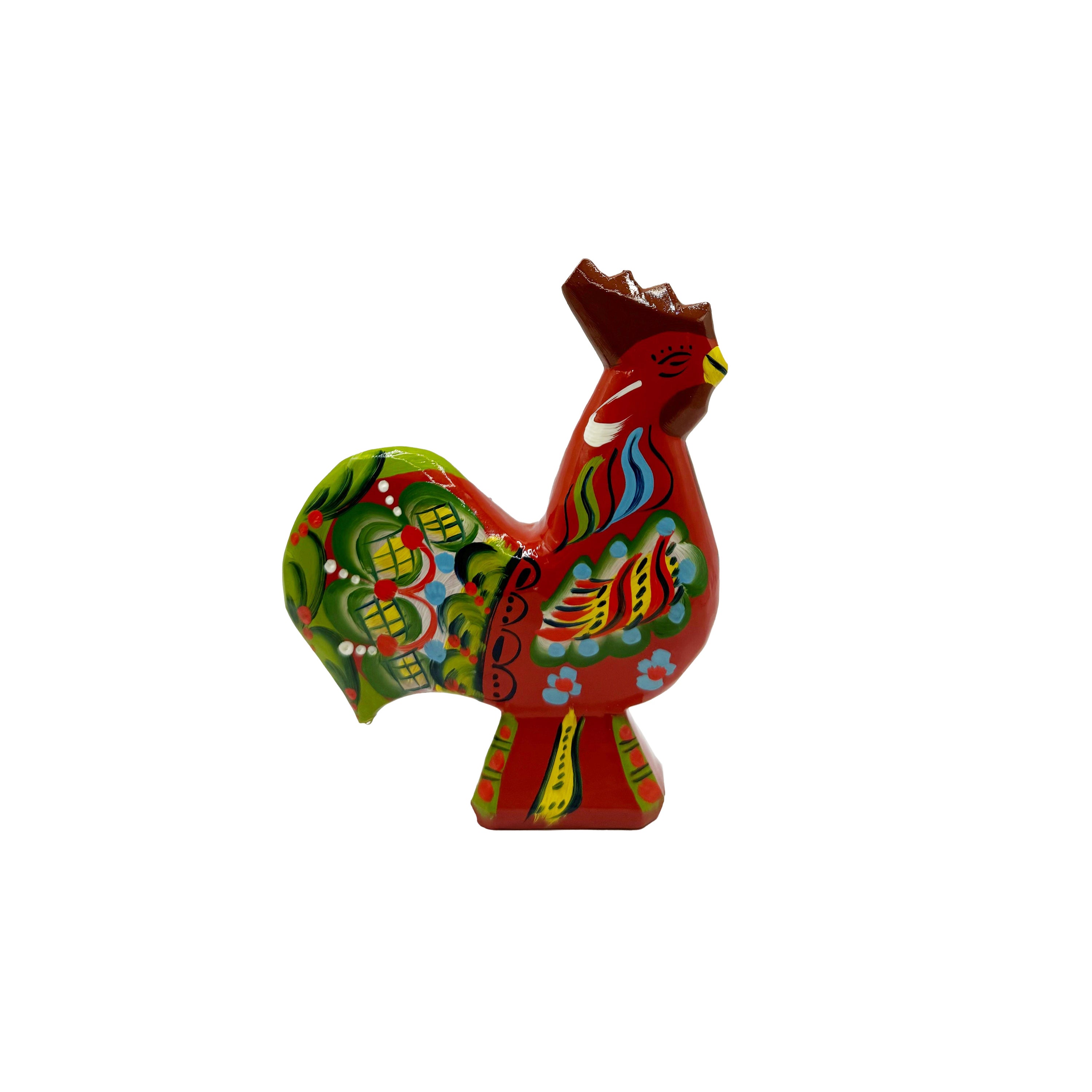Dala Rooster Red 11 cm