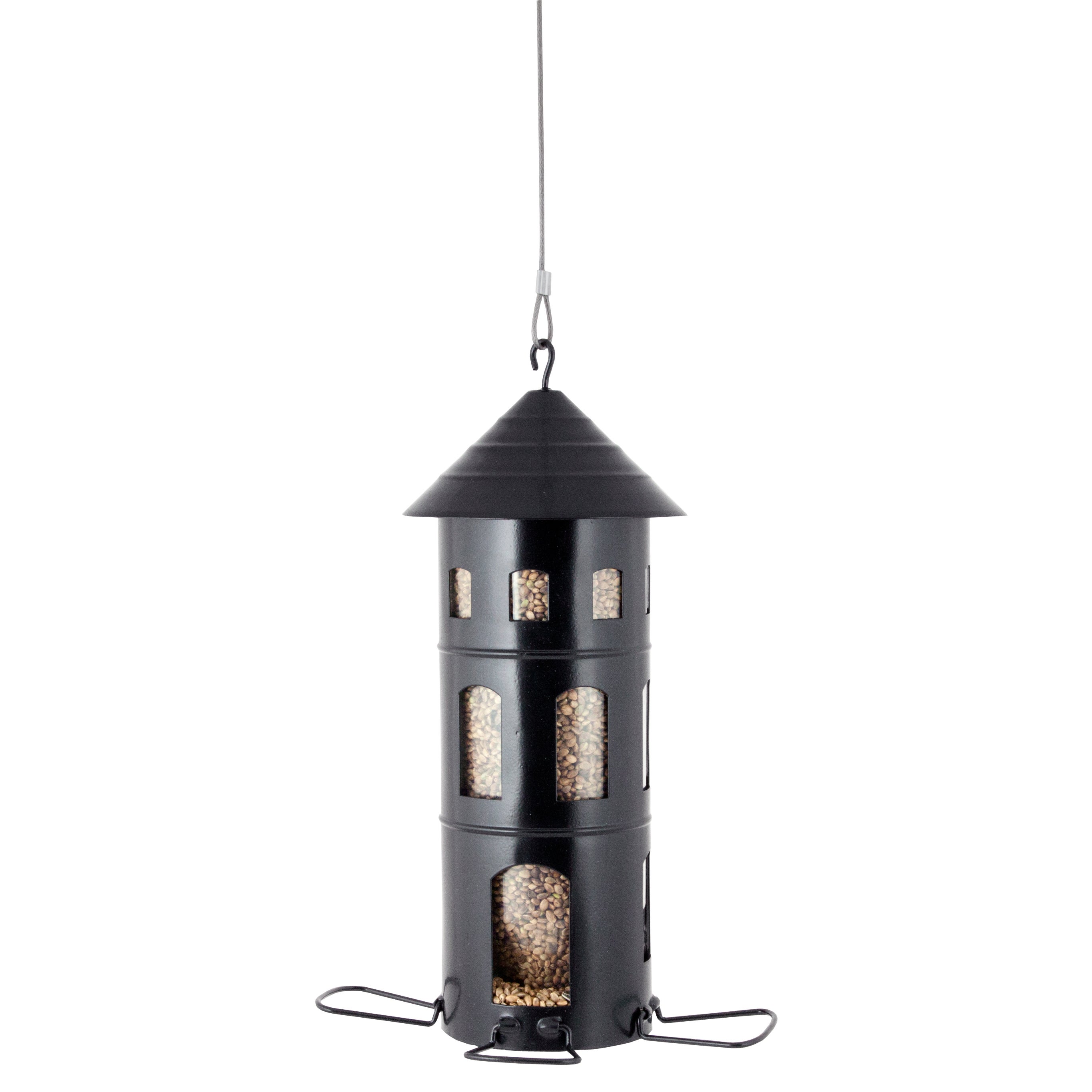 Bird Feeder Combo Seed Black
