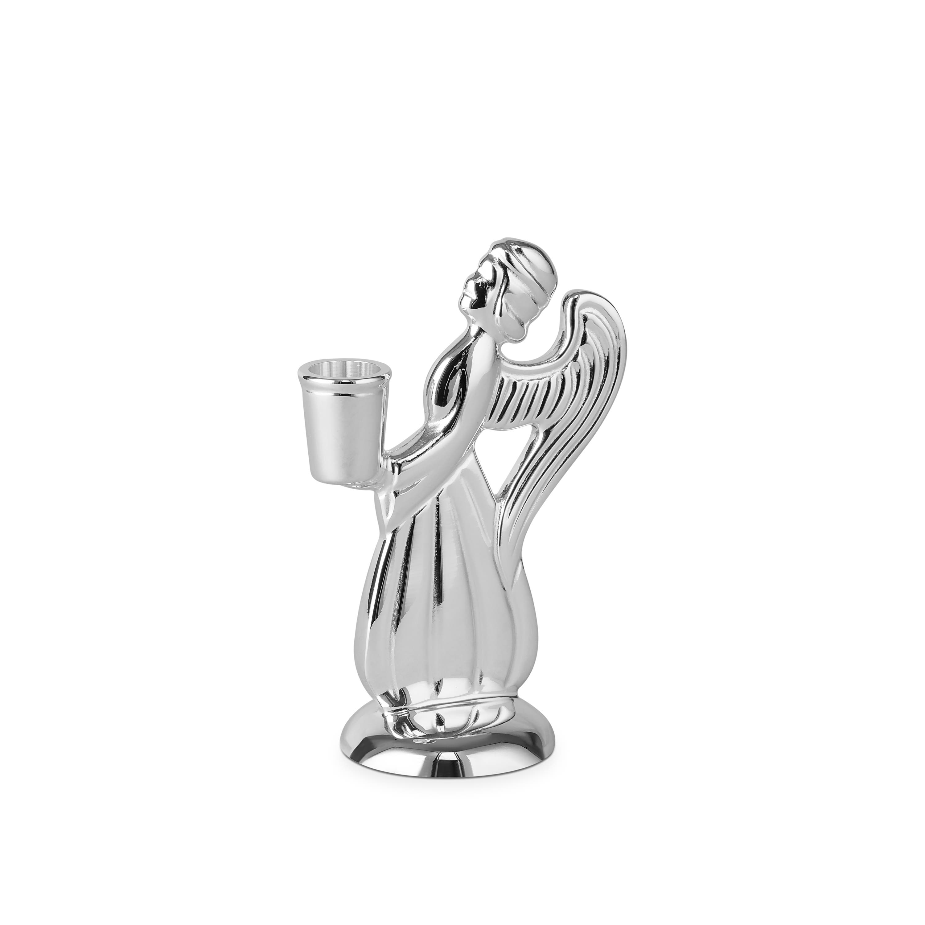 Skultuna Candle Holder Guardian Angel Silver-Plated