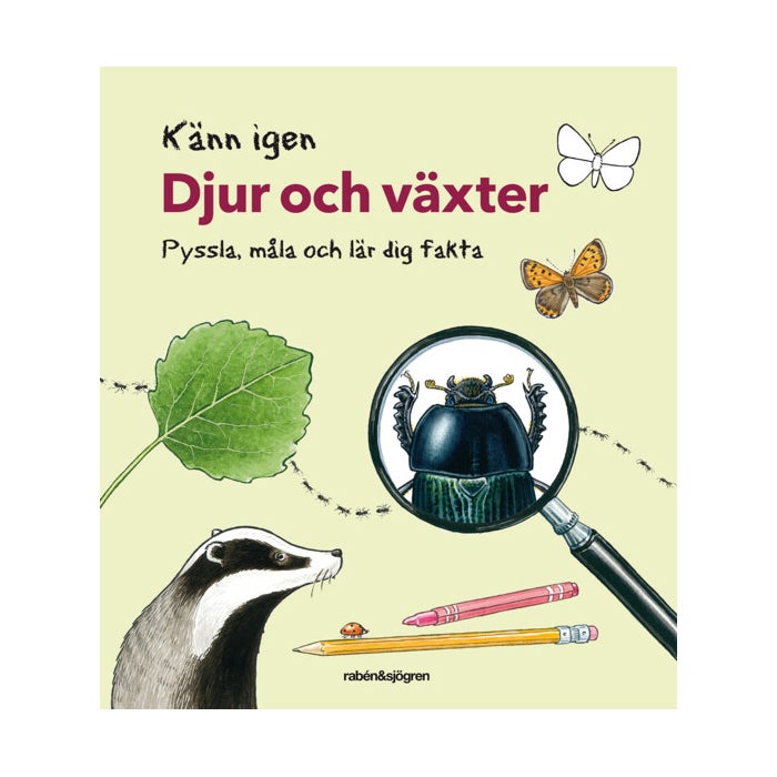 Recognize Animals & Plants Activity Book