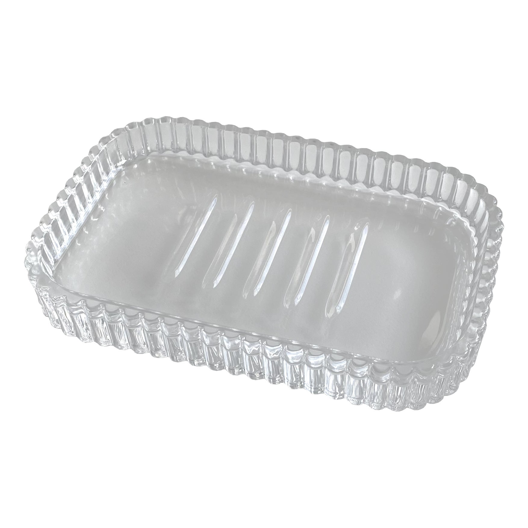 Soap Dish Clear Glass