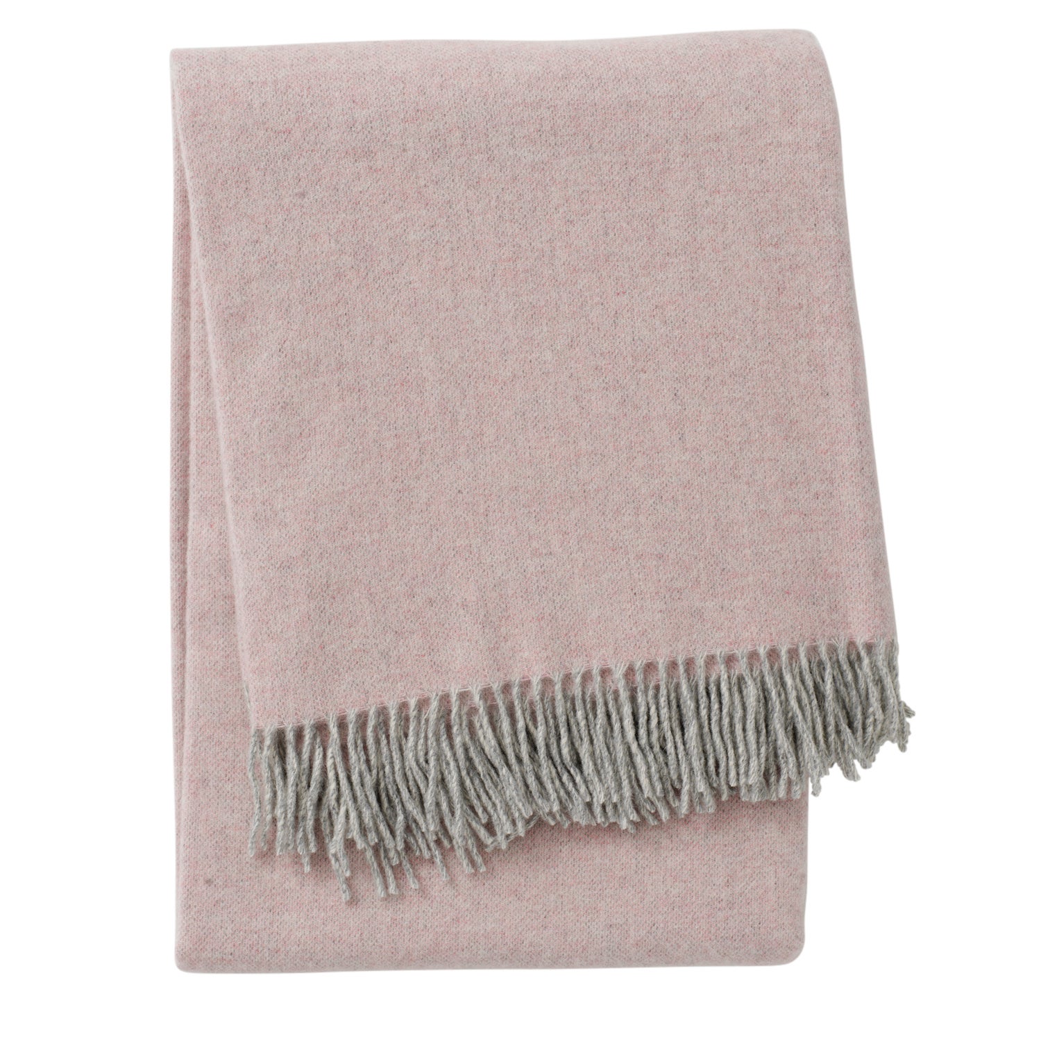 Pläd Ulli Merinoull Rosa