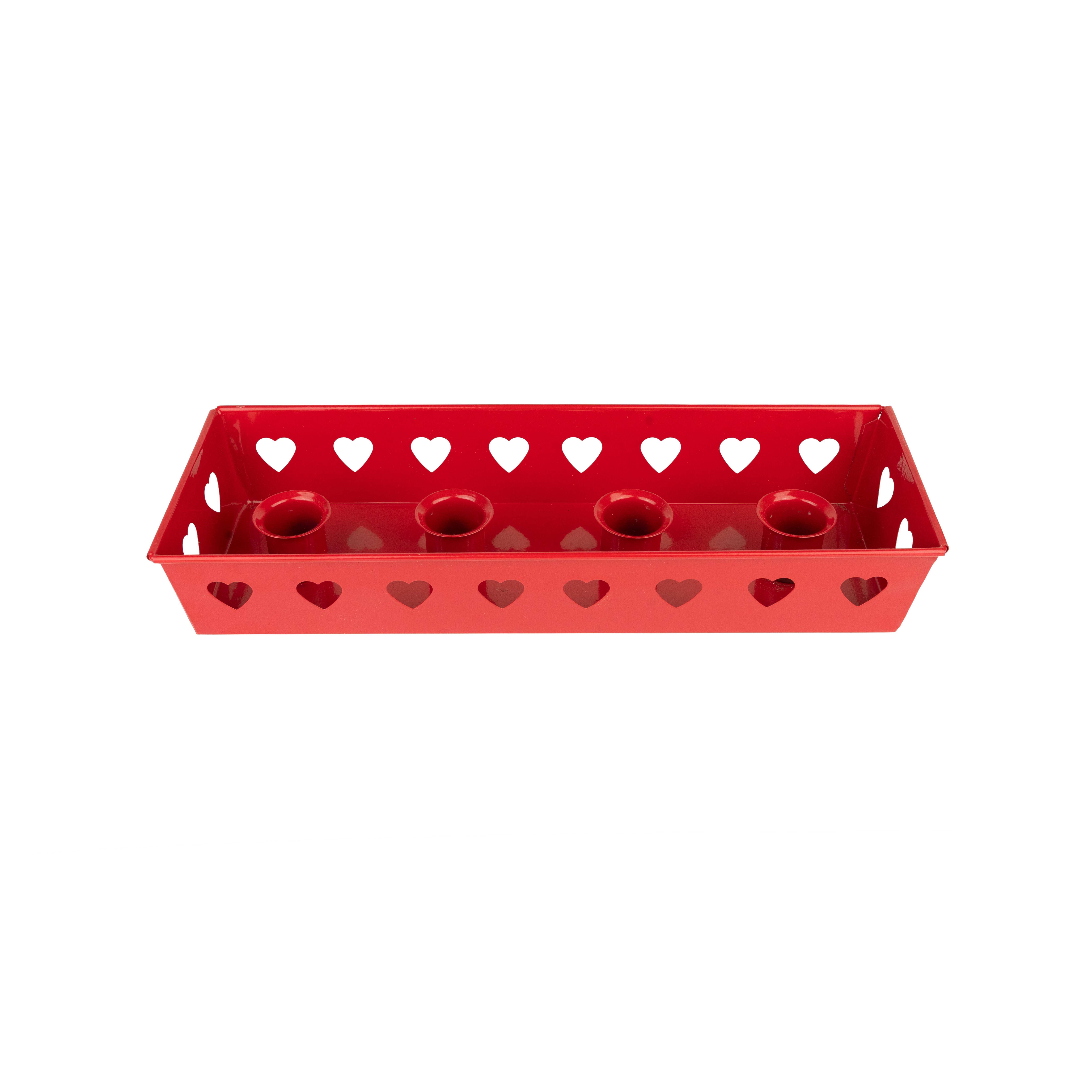 Advent candle holder Red