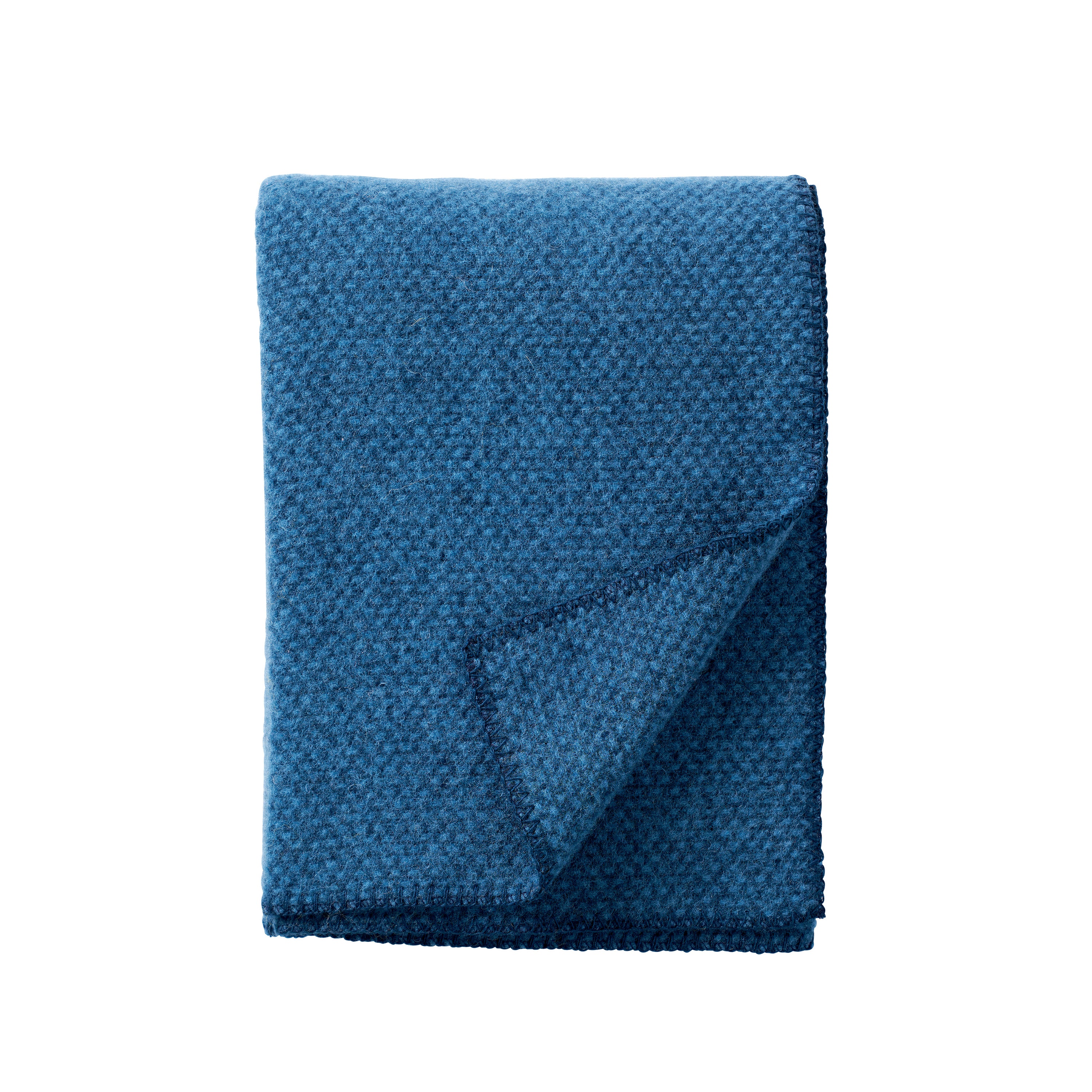 Klippan Pläd Domino Havsblå