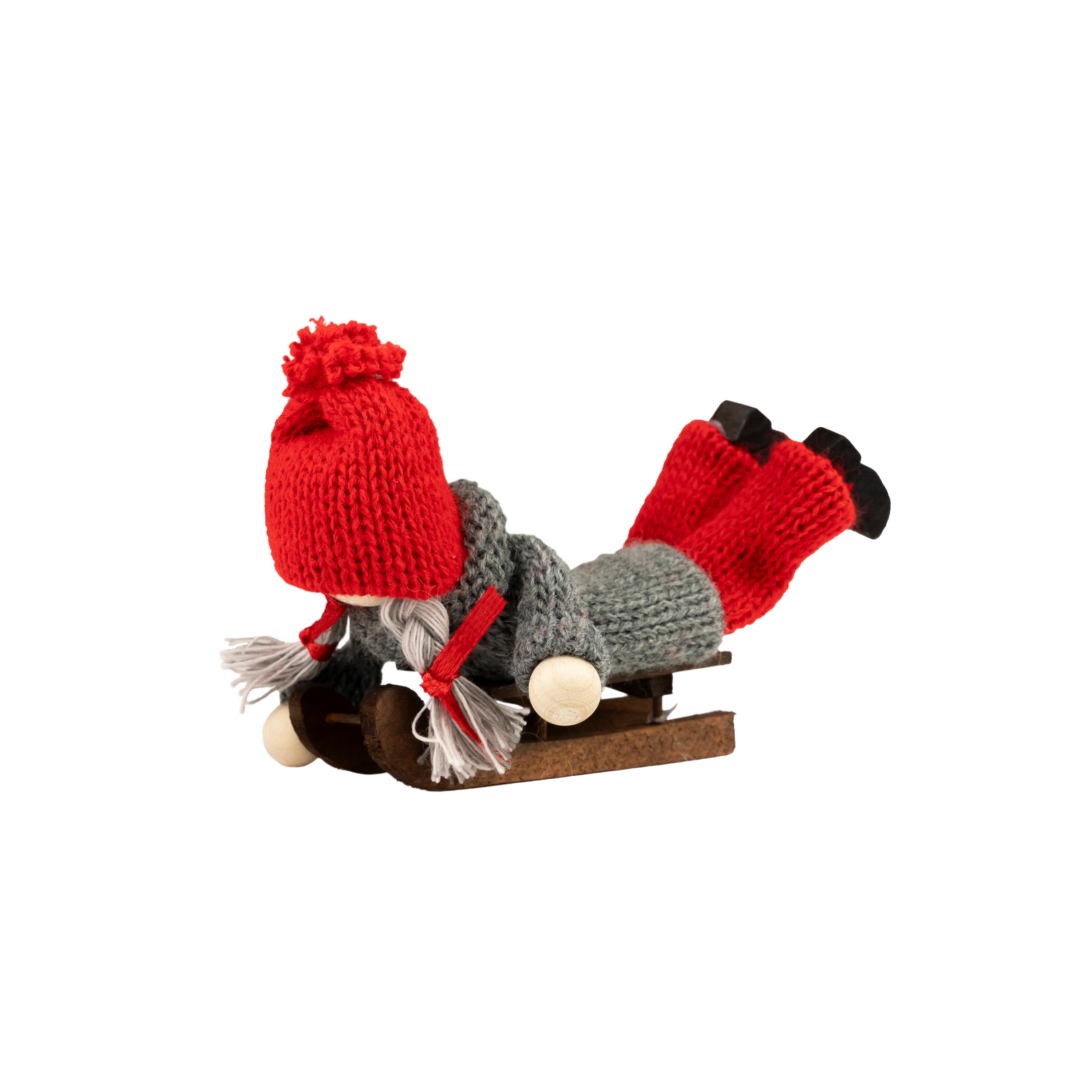 Santa Girl on a Sleigh