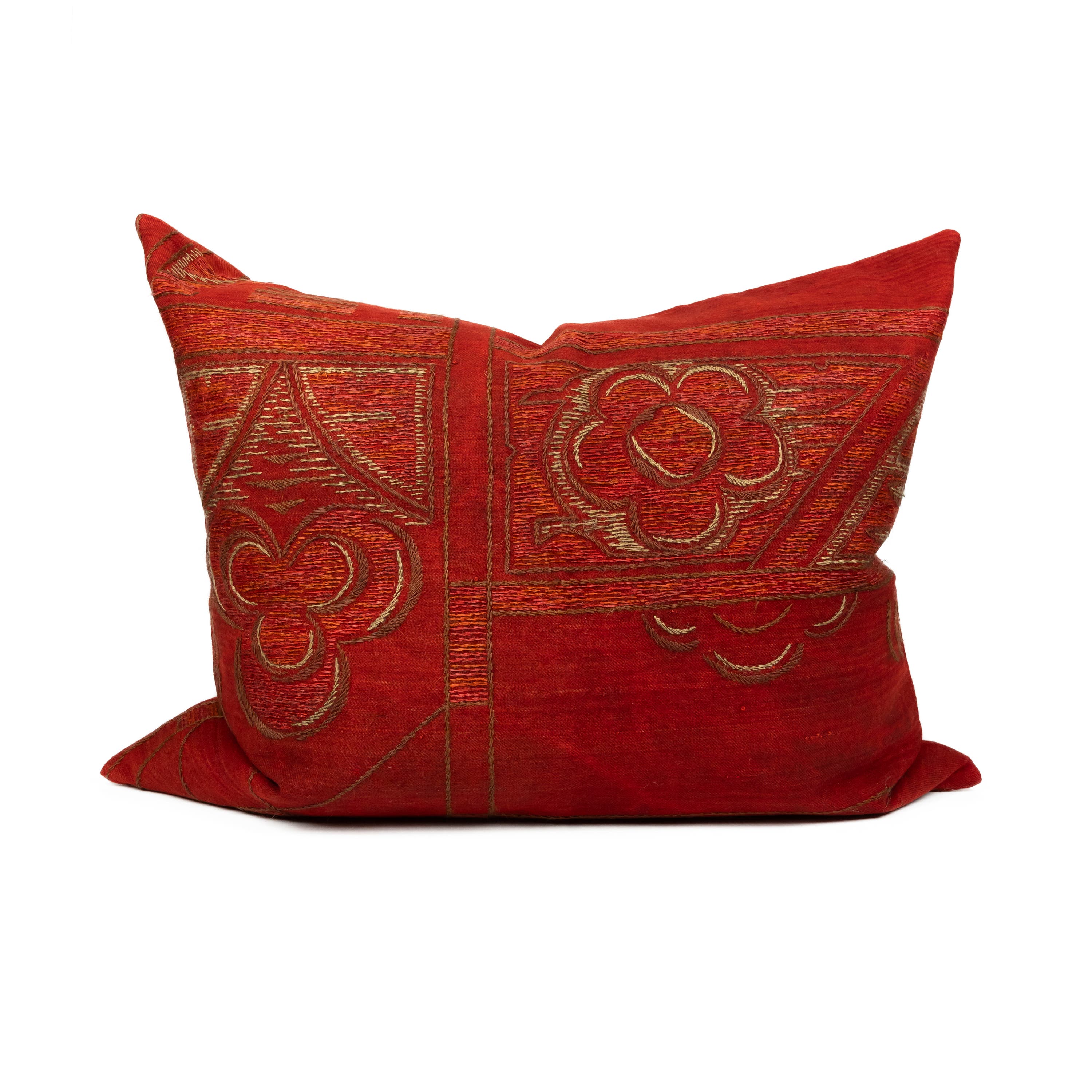 Recrafted Cushion Cover Red Wool 50×60 cm
