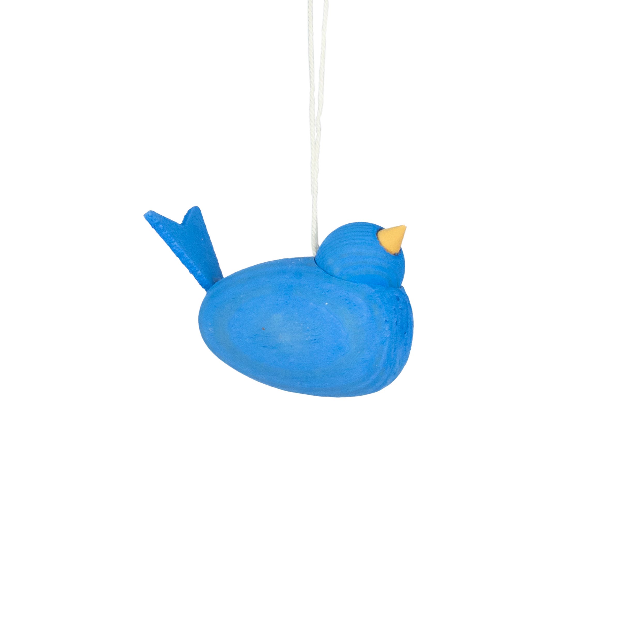 Hanging Bird Ornament Blue