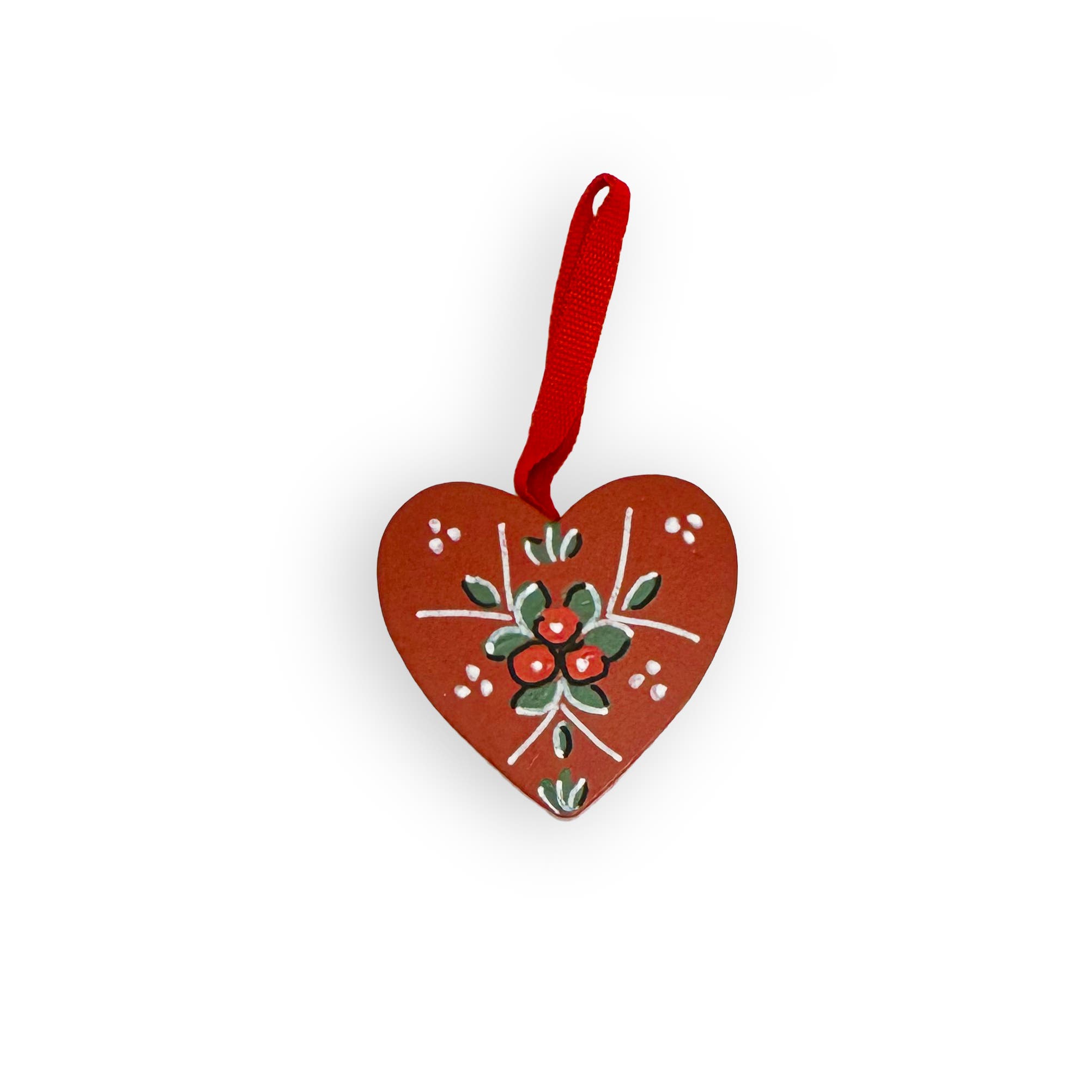 Christmas Ornament Wooden Heart